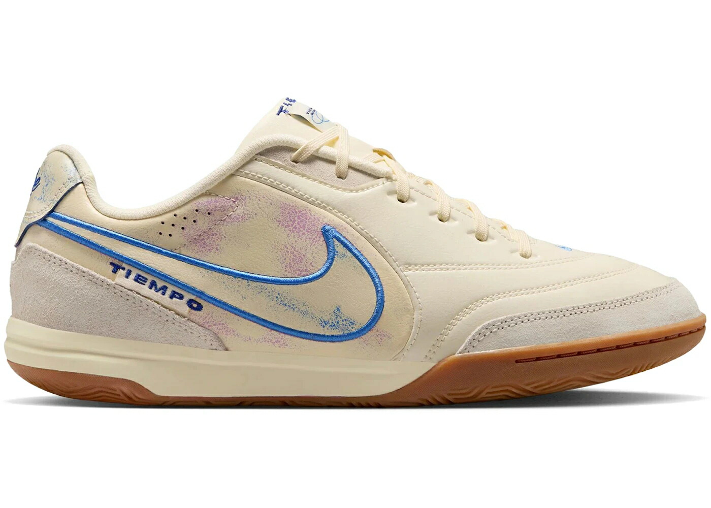 ナイキ ティエンポ 割り増し金 青碧 青碧 スニーカー メンズ NIKE TIEMPO STREETGATO PREMIUM COCONUT MILK BLUE CRYSTAL / COCONUT MILK BLUE CRYSTAL GUM