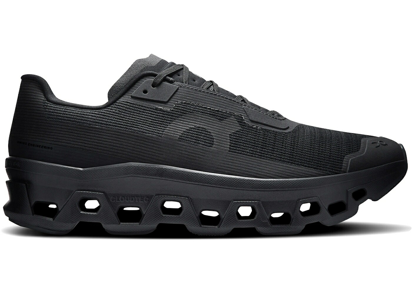 オン 黒いこと 黒いこと スニーカー メンズ ON RUNNING CLOUDMONSTER VOID TRIPLE BLACK / BLACK BLACK