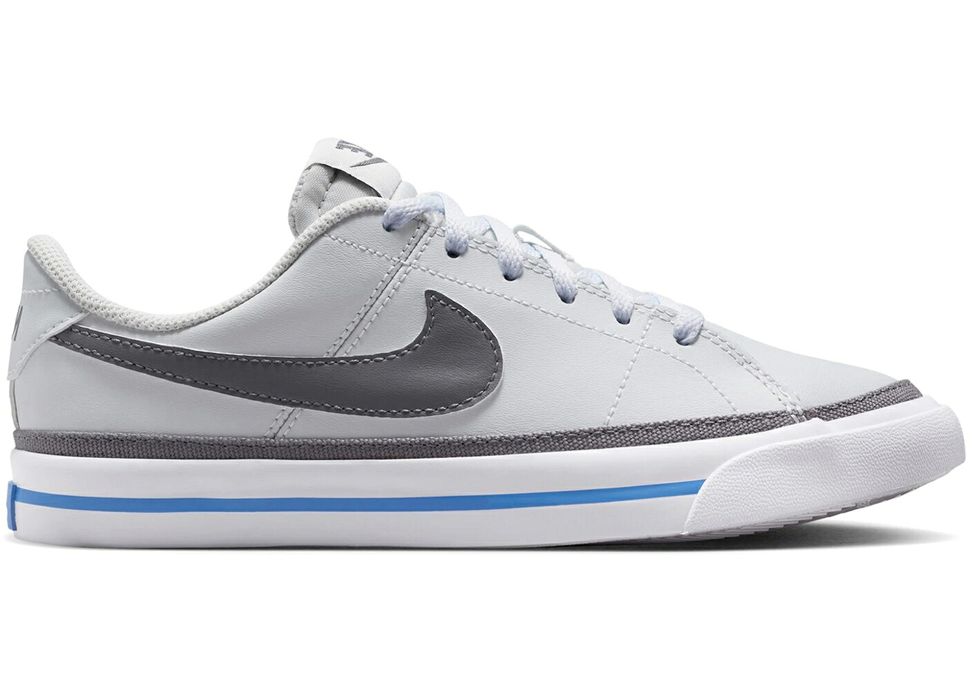 ナイキ コート レガシー 白色 ホワイト 青色 ブルー ジュニア キッズ NIKE COURT LEGACY OFF WHITE BLUE CRYSTAL PENCIL POINT (GS) / OFF WHITE BLUE CRYSTAL WHITE ベビー マタニティ スニーカー｜スニケス 24,716円