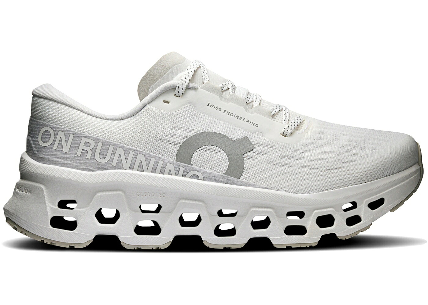 オン 白いこと 白いこと WOMEN\u0027S スニーカー レディース ON RUNNING CLOUDMONSTER 3 WHITE WOLF (WOMEN\u0027S) / WHITE WOLF