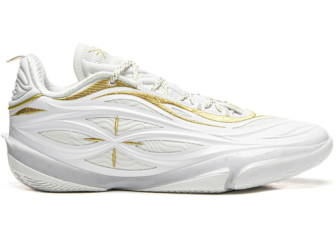 リーニン ウェイド ウルトラ 白いこと 白いこと ゴールド スニーカー メンズ LI-NING WADE OF 808 5 ULTRA V2 WHITE GOLD / WHITE GOLD