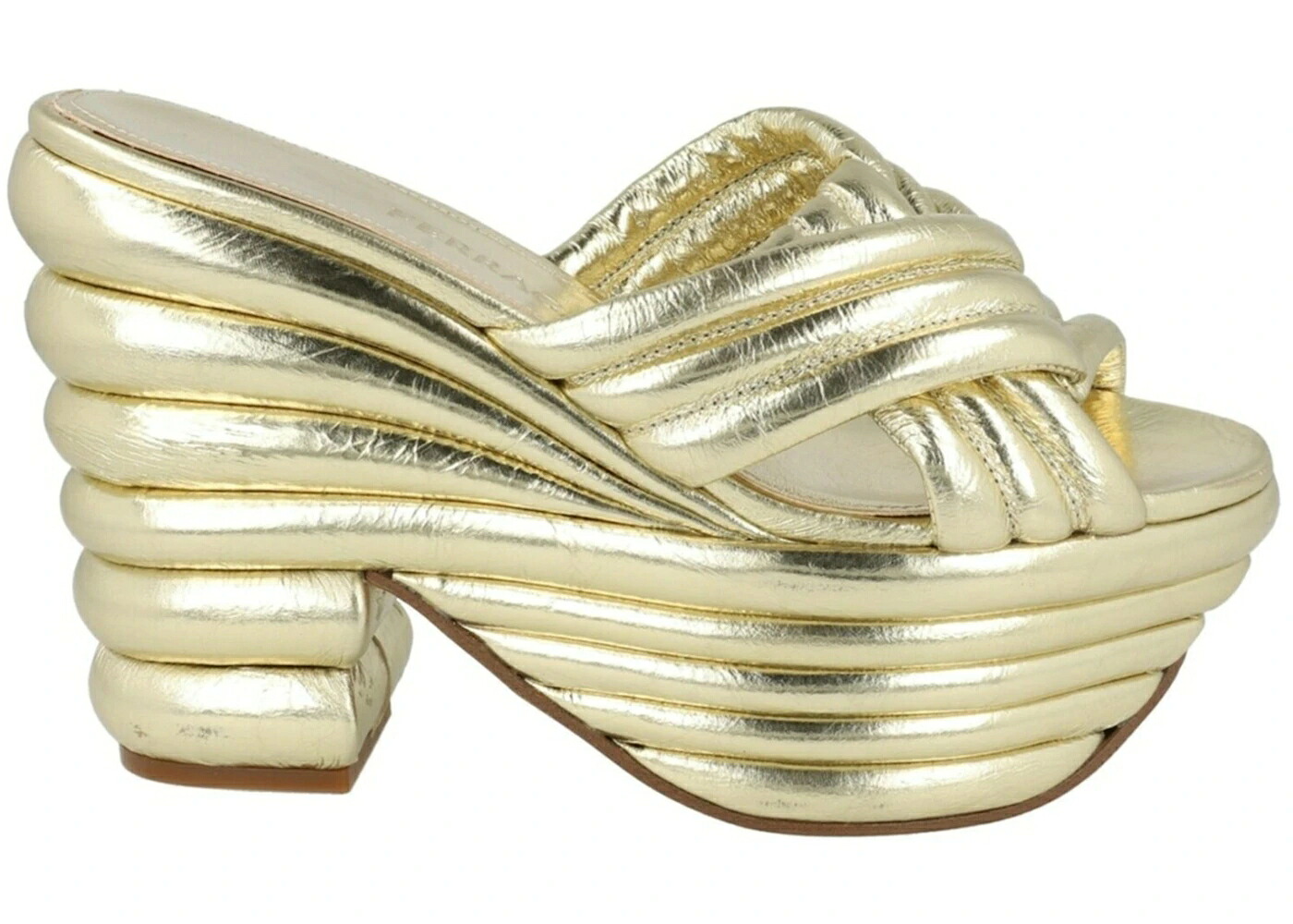 サンダル 黄味がかった 黄色 WOMEN\u0027S スニーカー レディース FERRAGAMO REY PLATFORM SANDALS YELLOW (NARROW WIDTH) (WOMEN\u0027S) /