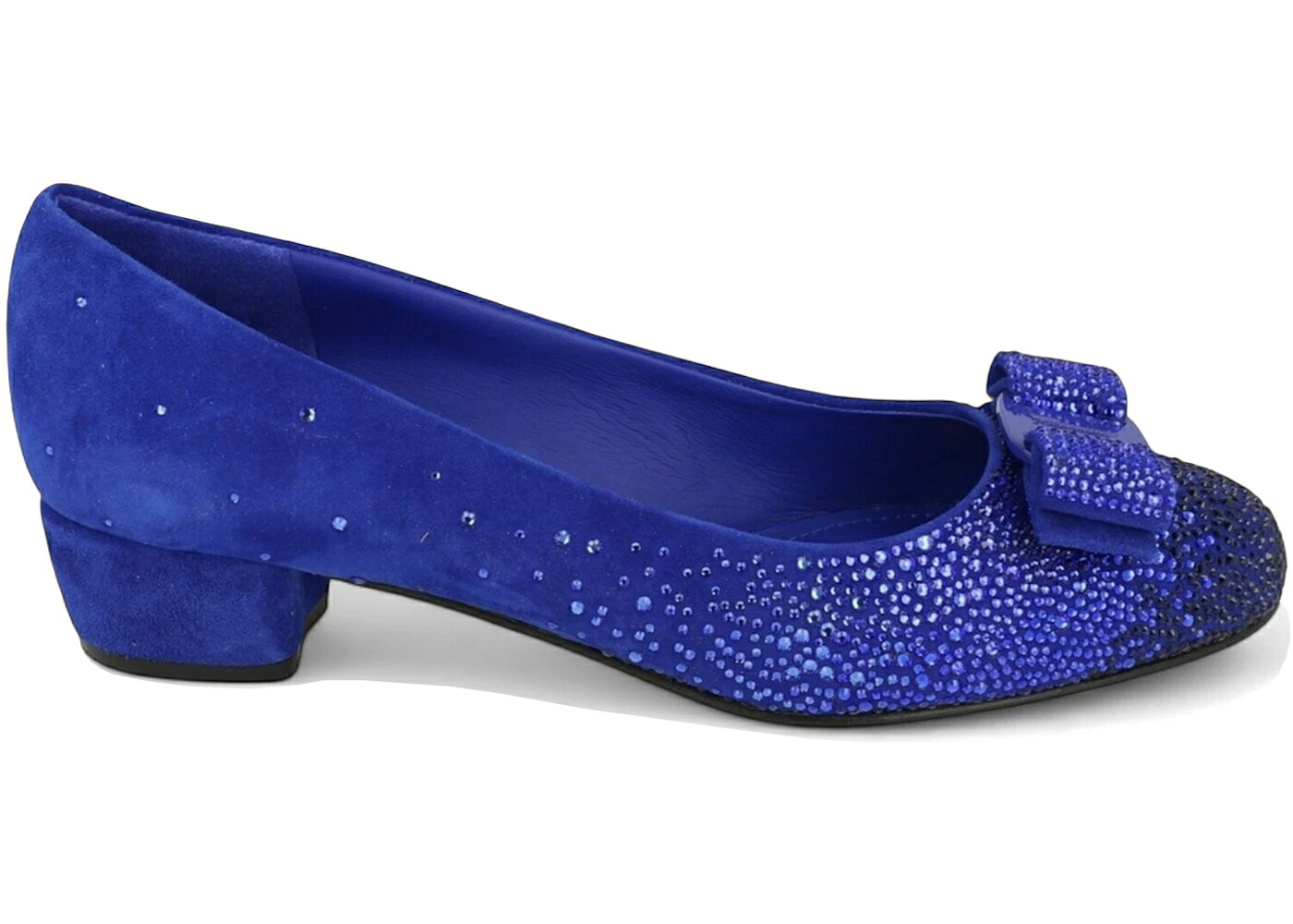 WOMEN\u0027S スニーカー レディース FERRAGAMO VARA CRYSTAL-EMBELLISHED PUMPS BLUETTE (NARROW WIDTH) (WOMEN\u0027S) /