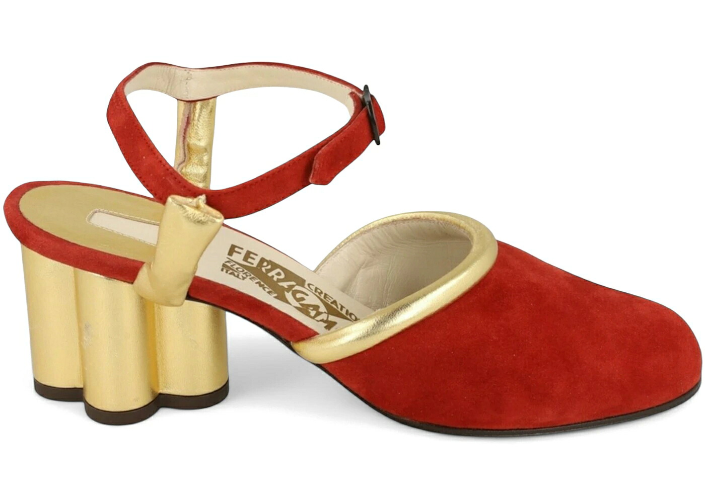 サンダル 赤 赤いこと WOMEN\u0027S スニーカー レディース FERRAGAMO ALTANA ARCHIVE LIMITED EDITION 1930S SANDALS RED (WOMEN\u0027S) /