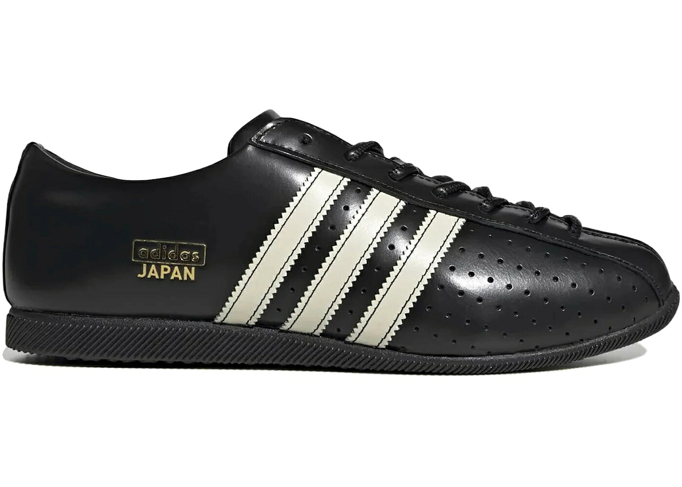 アディダス 黒色 ブラック クリーム 白色 ホワイト コア ゴールド WOMEN'S スニーカー レディース ADIDAS JAPAN LUX BLACK CREAM WHITE (WOMEN'S) / CORE BLACK CREAM WHITE GOLD|スニケス