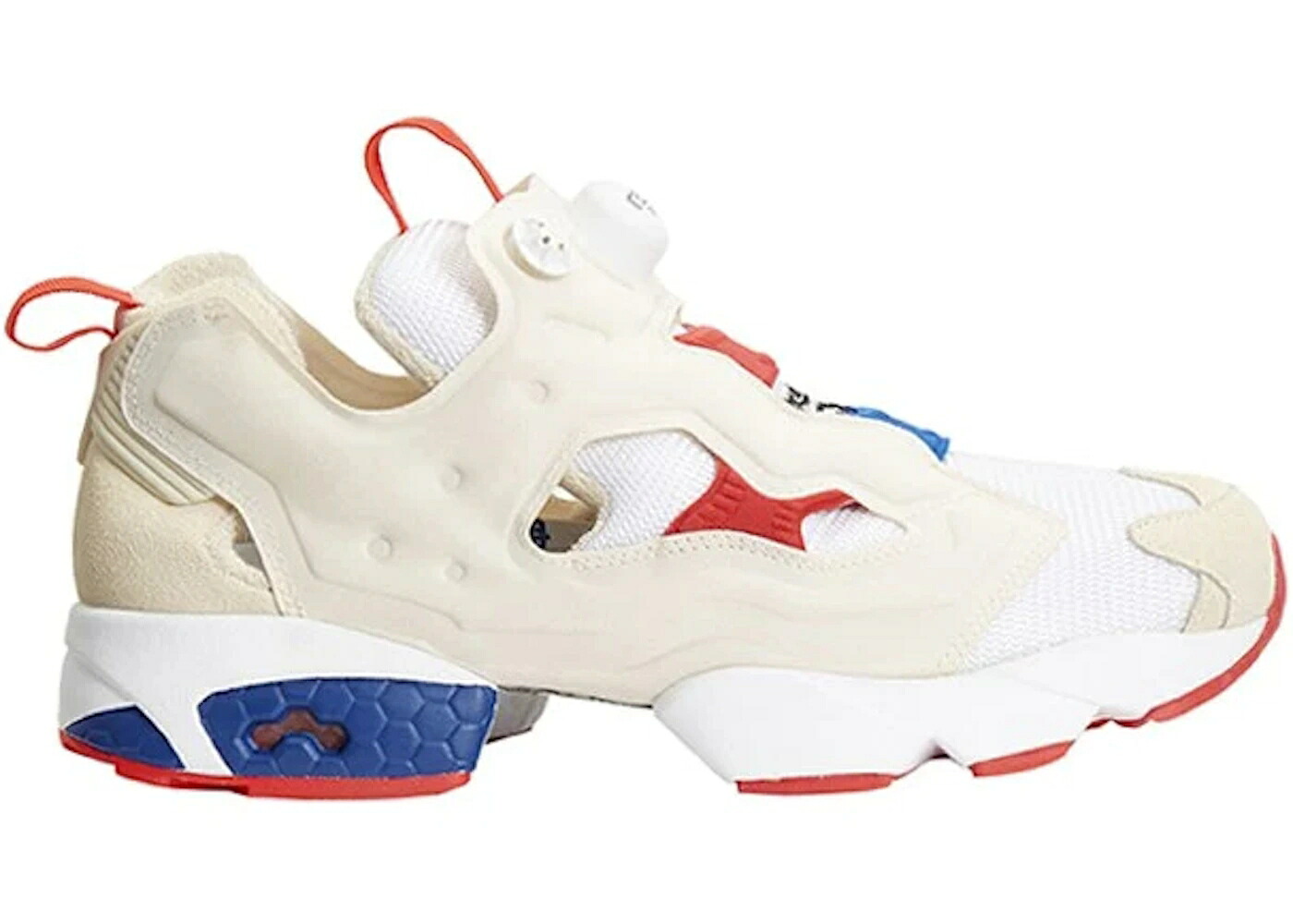 リーボック 白いこと 白いこと 黒いこと 黒いこと 赤 赤いこと インスタポンプフューリー スニーカー メンズ REEBOK INSTAPUMP FURY MAISON KITSUNE PARIS / WHITE BLACK ROYAL RED