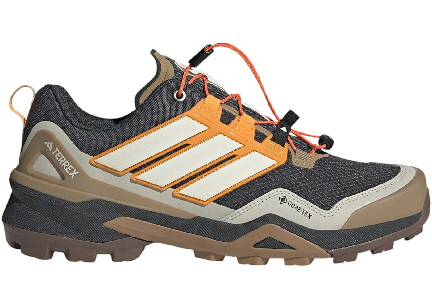 アディダス ゴアテックス 炭素 白いこと 白いこと 純一無雑 スニーカー メンズ ADIDAS TERREX SKYCHASER GORE-TEX CARBON OFF WHITE PURE TANGERINE / CARBON OFF WHITE PURE TANGERINE