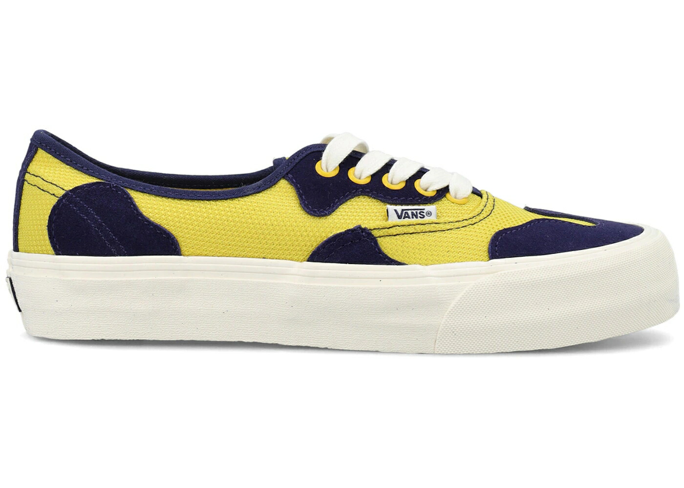 ヴァンズ バンズ オーセンティック 青色 ブルー 黄色 イエロー スニーカー メンズ VANS UA AUTHENTIC VR3 PW LX BLUE YELLOW / BLUE YELLOW｜スニケス