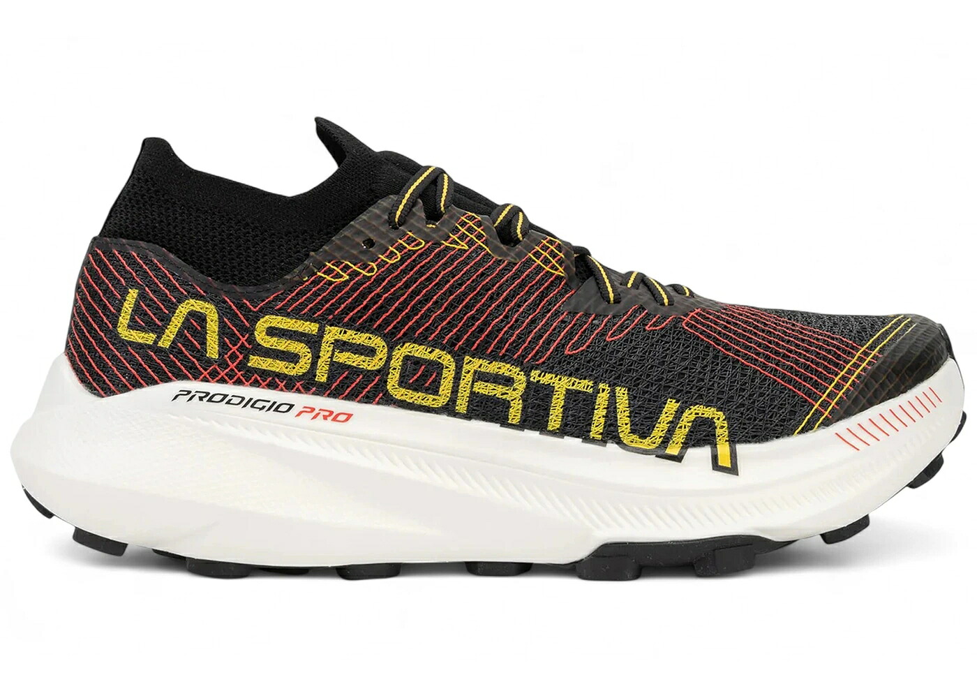 スポルティバ ロサンゼルス プロ 黒色 ブラック 黄色 イエロー スニーカー メンズ LA SPORTIVA LA SPORTIVA PRODIGIO PRO BLACK YELLOW / BLACK YELLOW｜スニケス
