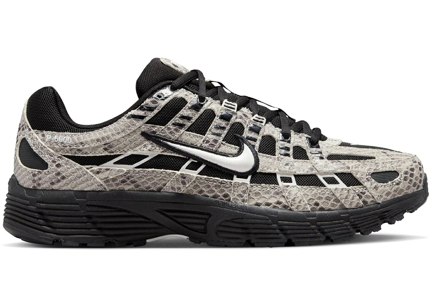 ナイキ 白いこと 白いこと 黒いこと 黒いこと WOMEN\u0027S スニーカー レディース NIKE P-6000 SE SNAKESKIN (WOMEN\u0027S) / SUMMIT WHITE SUMMIT WHITE BLACK