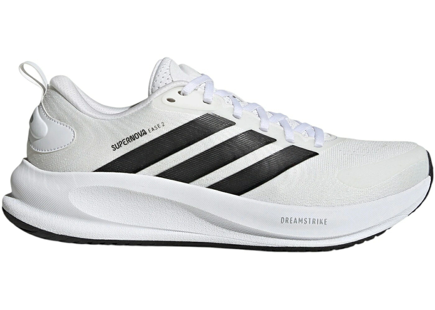 アディダス スーパーノバ ノヴァ 白いこと 白いこと 黒いこと 黒いこと 中核グループ スニーカー メンズ ADIDAS SUPERNOVA EASE 2 WHITE BLACK CRYSTAL / CLOUD WHITE CORE BLACK CRYSTAL
