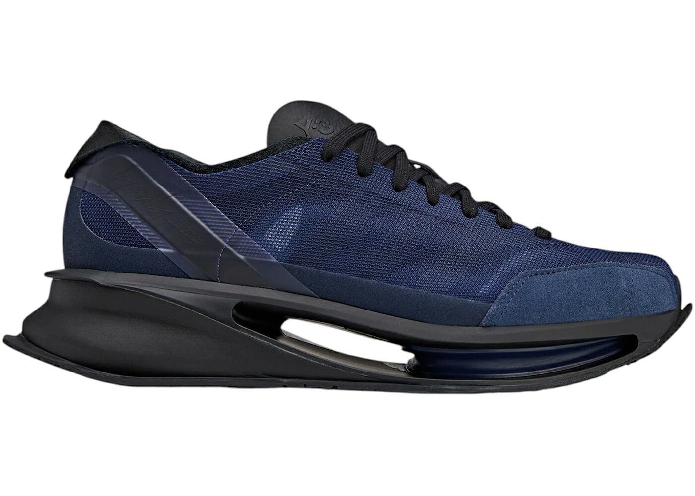 アディダス ラン 青色 ブルー 黒色 ブラック 紺色 ネイビー スニーカー メンズ ADIDAS Y-3 S-GENDO RUN DARK BLUE BLACK COLLEGIATE NAVY / DARK BLUE BLACK COLLEGIATE NAVY｜スニケス 83,215円