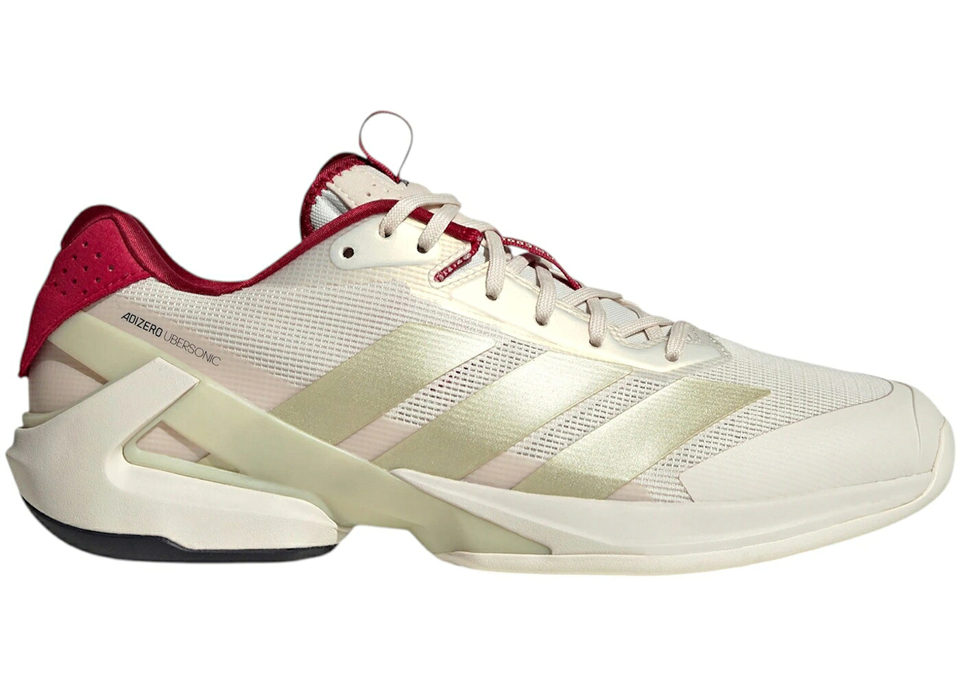 アディダス アディゼロ 白いこと 白いこと ゴールド 先祖伝承 MET. スニーカー メンズ ADIDAS ADIZERO UBERSONIC 5 CHALK WHITE ICE GOLD METALLIC / CHALK WHITE ICE GOLD MET. LEGEND
