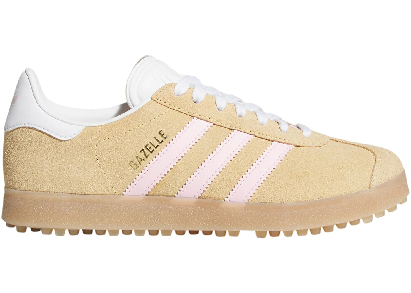 アディダス ガゼル ゴルフ さくら色 WOMEN\u0027S スニーカー レディース ADIDAS GAZELLE SPIKELESS GOLF ICE TANGERINE CLEAR PINK (WOMEN\u0027S) / ICE TANGERINE CLEAR PINK CLOUD
