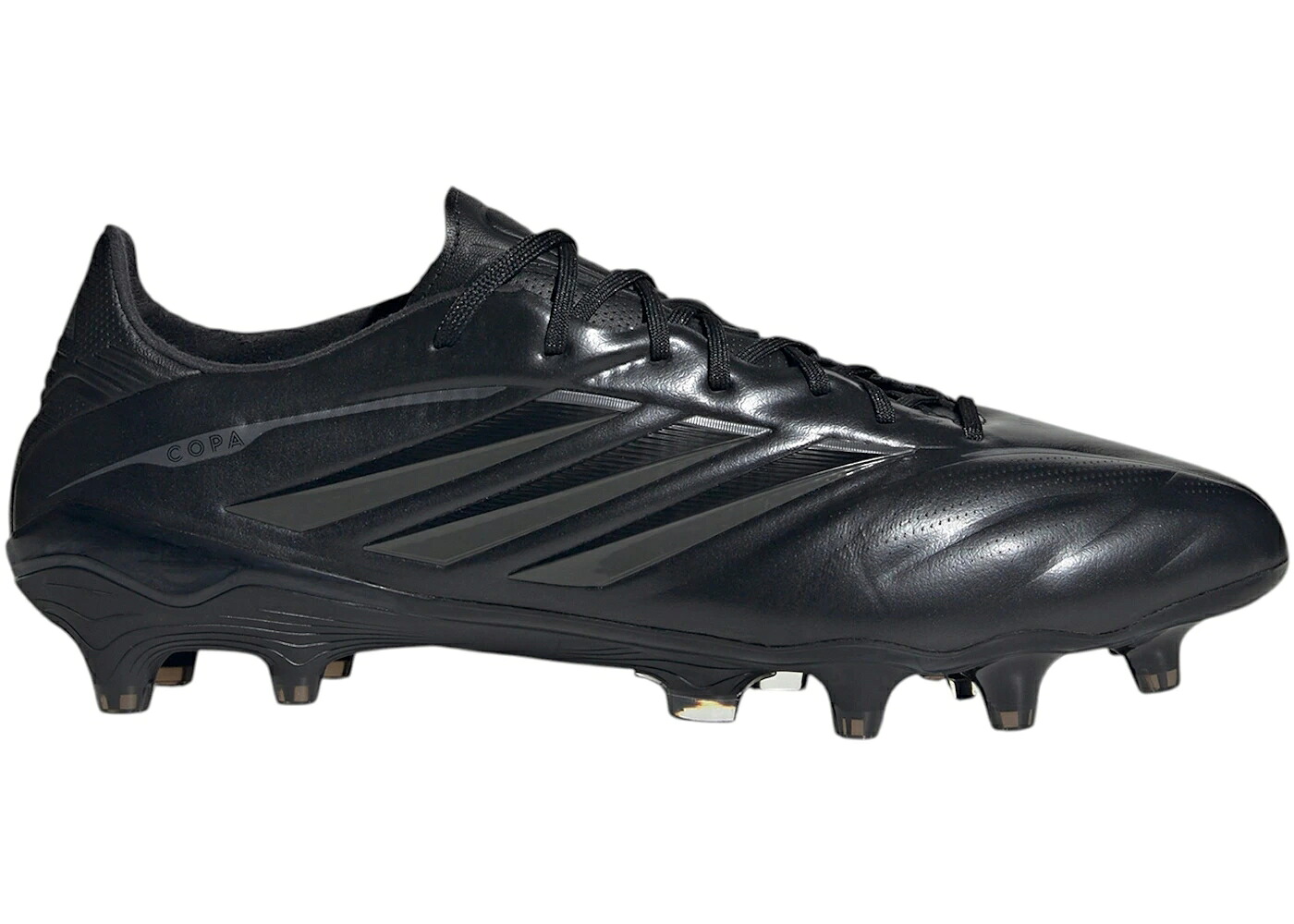 アディダス 純一無雑 エリート 中核グループ 黒いこと 黒いこと 炭素 ナイト爵 スニーカー メンズ ADIDAS COPA PURE 4 ELITE FG MIDNIGHT ESSENCE PACK / CORE BLACK CARBON NIGHT METALLIC