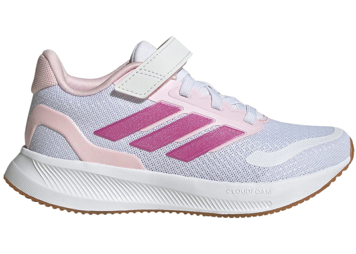 アディダス 白いこと 白いこと さくら色 お坊っちゃん キッズ ADIDAS RUNFALCON 5 WHITE CLEAR PINK GUM (なおなお書き) / CLOUD WHITE CLEAR PINK GUM もの言う花 マタニティ スニーカー