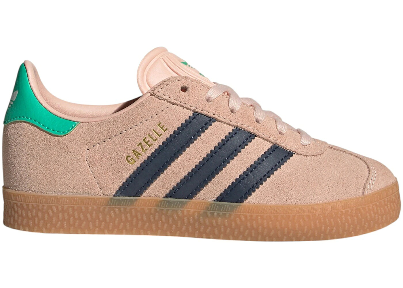 アディダス ガゼル サクラ色 ナイト爵 藍色 インディゴ 緑 緑であること お坊っちゃん キッズ ADIDAS GAZELLE BLUSH PINK NIGHT INDIGO GREEN (なおなお書き) / BLUSH PINK NIGHT INDIGO HI RES もの言う花 マタニティ スニーカー