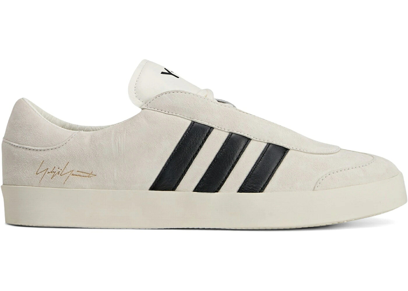 アディダス ガゼル 白色 ホワイト 黒色 ブラック スニーカー メンズ ADIDAS Y-3 GAZELLE OFF WHITE BLACK / OFF WHITE OFF WHITE BLACK｜スニケス