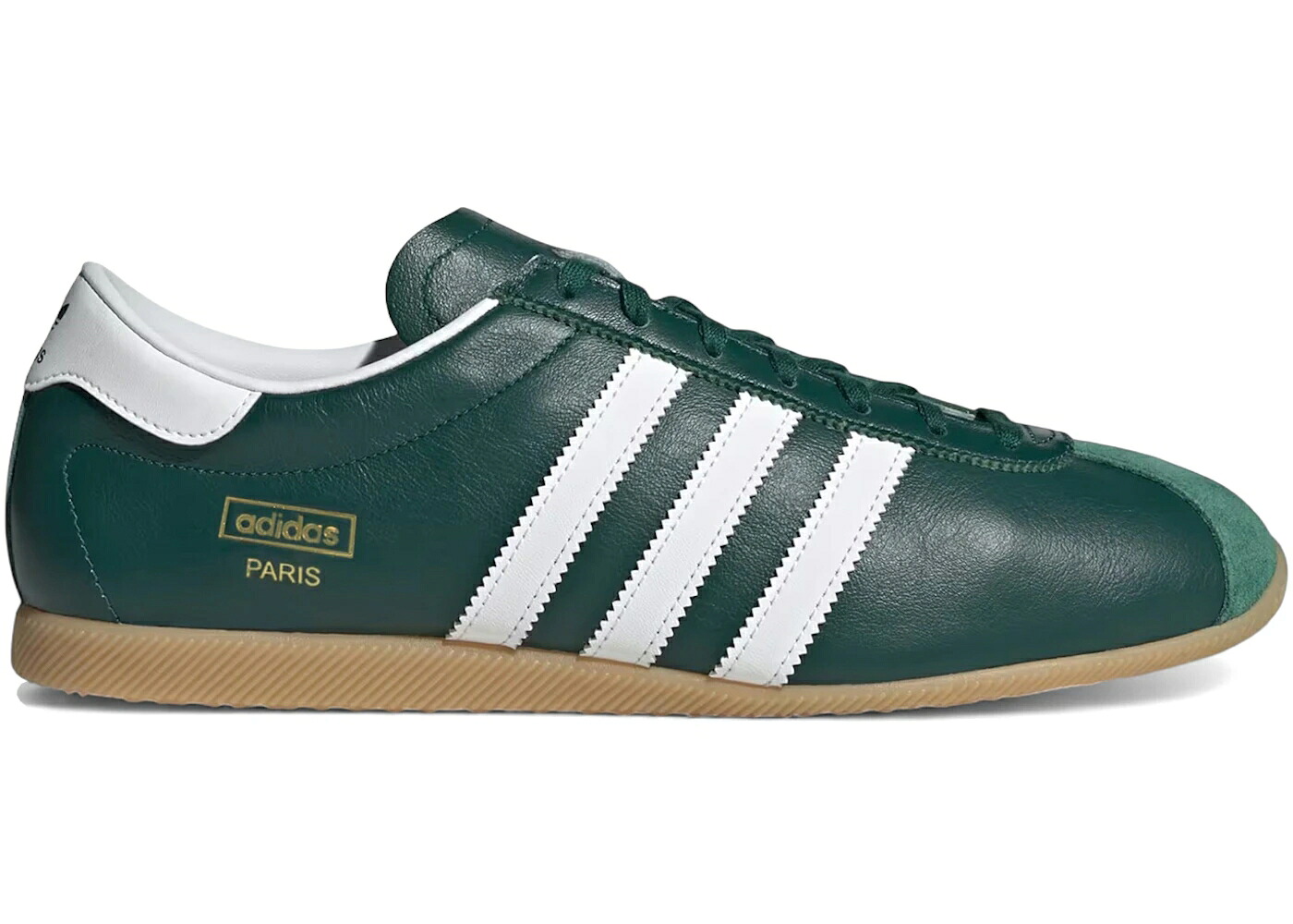 アディダス 緑 緑であること 白いこと 白いこと スニーカー メンズ ADIDAS PARIS COLLEGIATE GREEN WHITE / COLLEGIATE GREEN CLOUD WHITE GUM