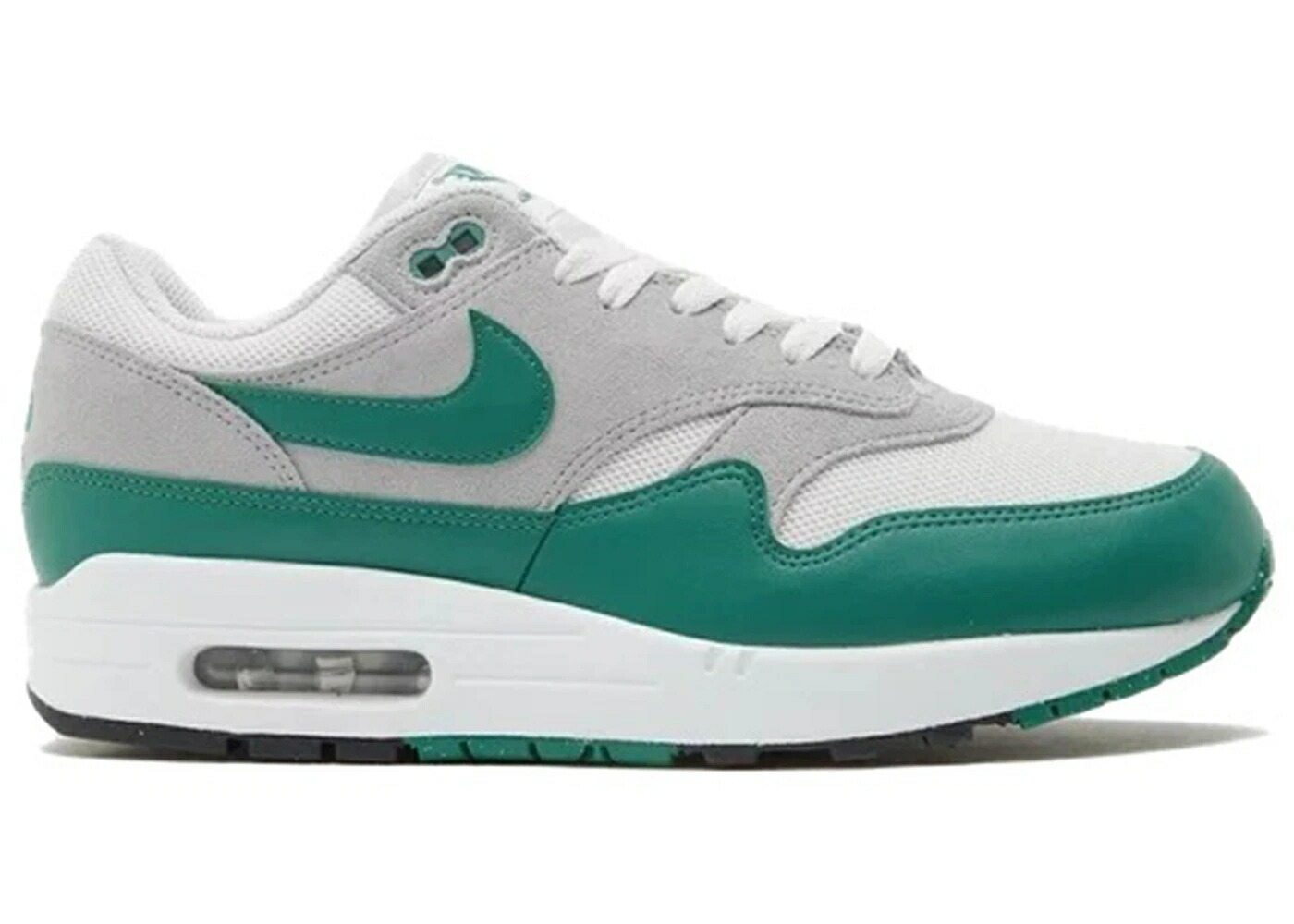 ナイキ マックス 佇まい プラチナム エア湖マックス スニーカー メンズ NIKE AIR MAX 1 ESSENTIAL EVERGREEN AURA / EVERGREEN AURA PLATINUM TINT