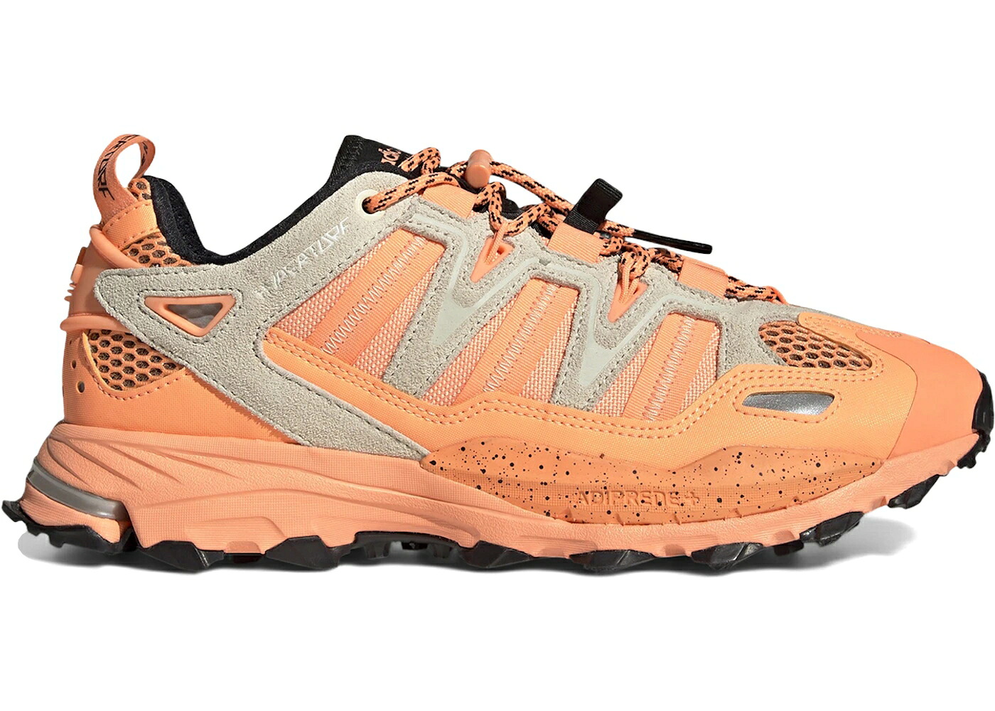 アディダス 橙 オレンジ色 中核グループ 黒いこと 黒いこと スニーカー メンズ ADIDAS HYPERTURF BEAM ORANGE / BEAM ORANGE CORE BLACK ECRU TINT