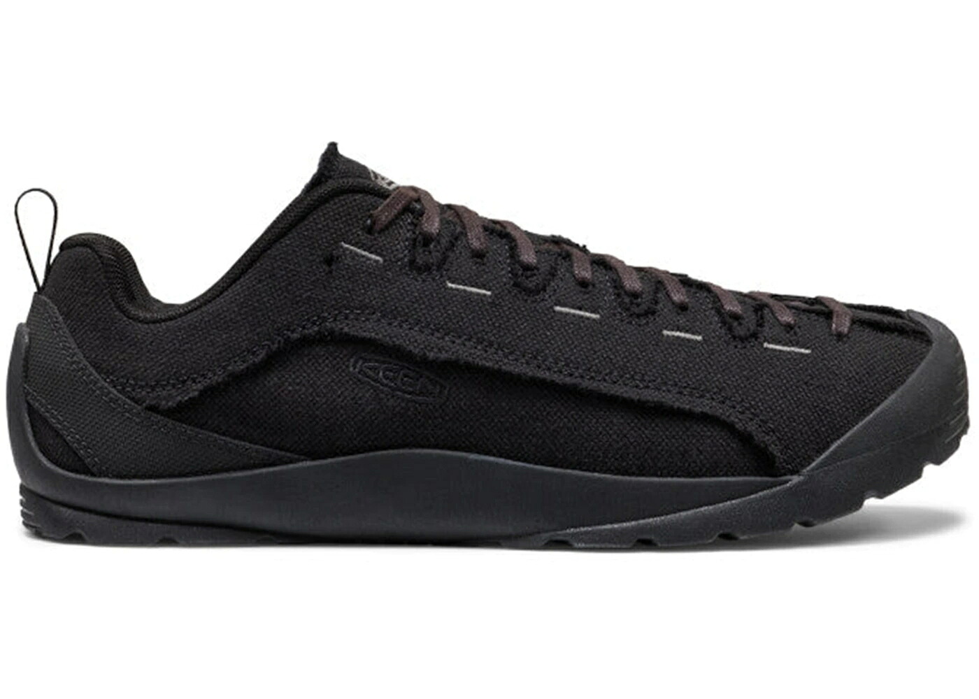 キーン 黒いこと 黒いこと スニーカー メンズ KEEN JASPER SPLIT BLACK CANVAS / BLACK BLACK