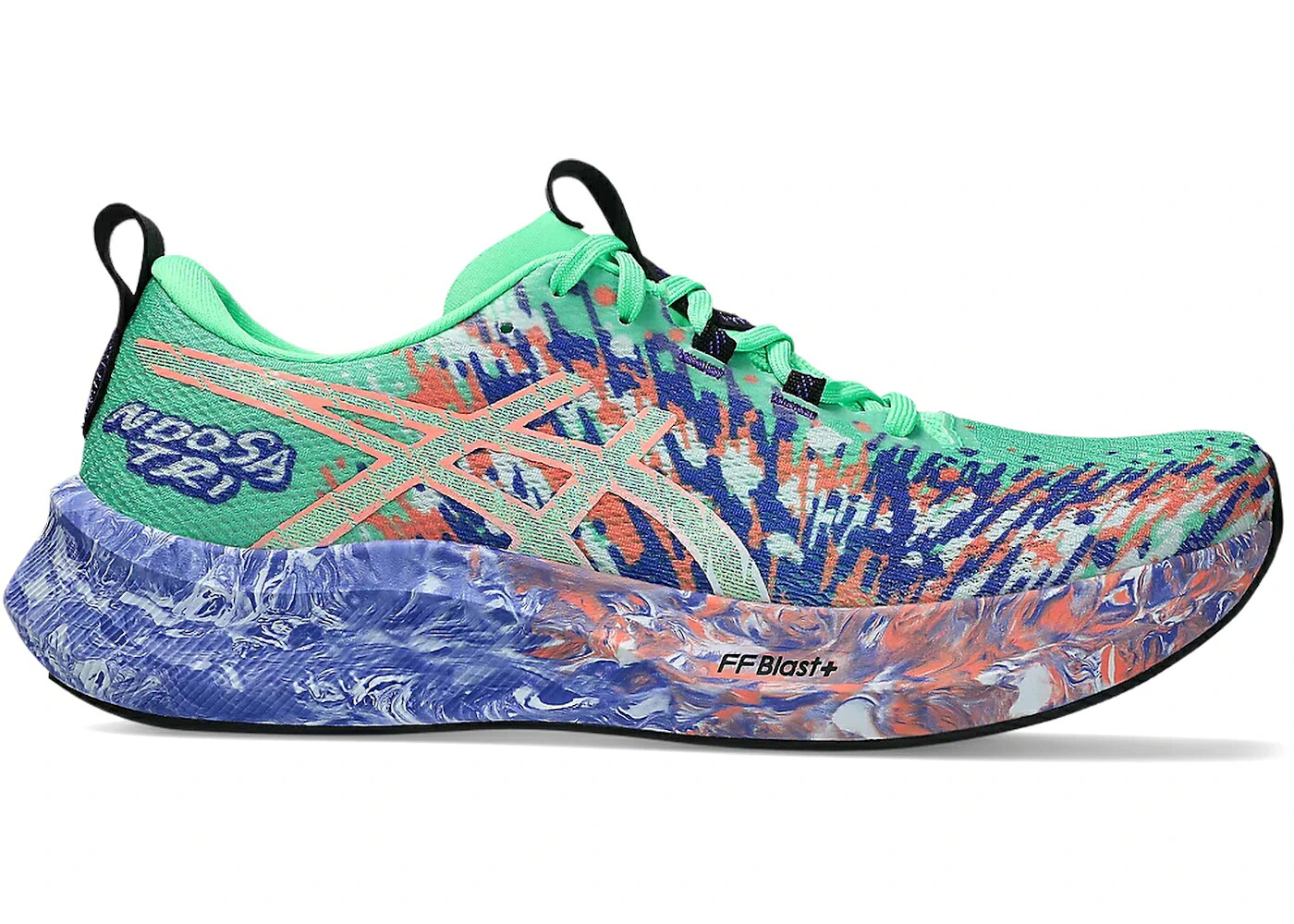 アシックス 緑 緑であること はち切れる スニーカー メンズ ASICS NOOSA TRI 16 VITAL GREEN COBALT BURST / VITAL GREEN COBALT BURST