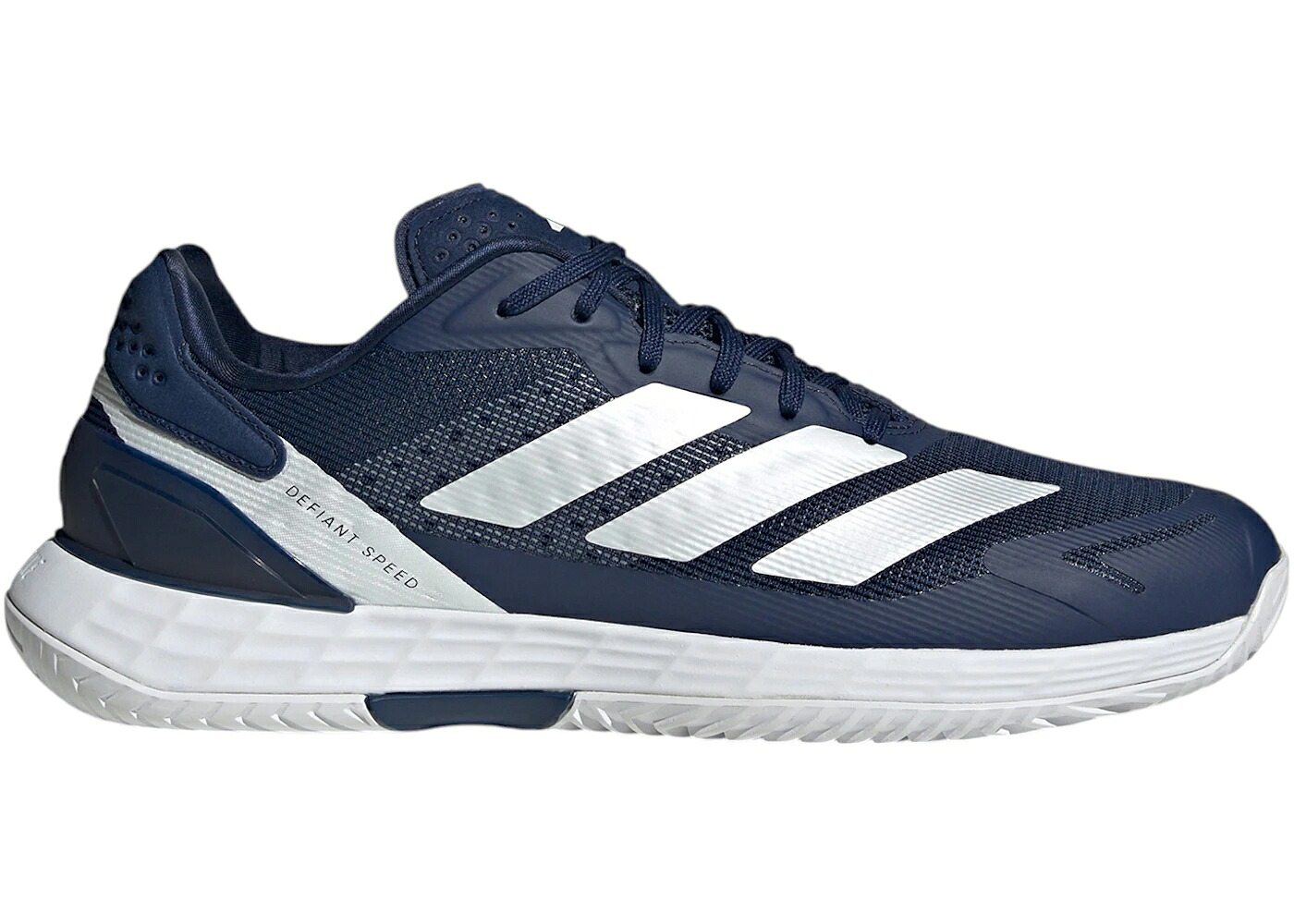 アディダス 素早さ 青碧 青碧 無し 白いこと 白いこと スニーカー メンズ ADIDAS DEFIANT SPEED 2 DARK BLUE ZERO METALIC WHITE / DARK BLUE ZERO METALIC CLOUD