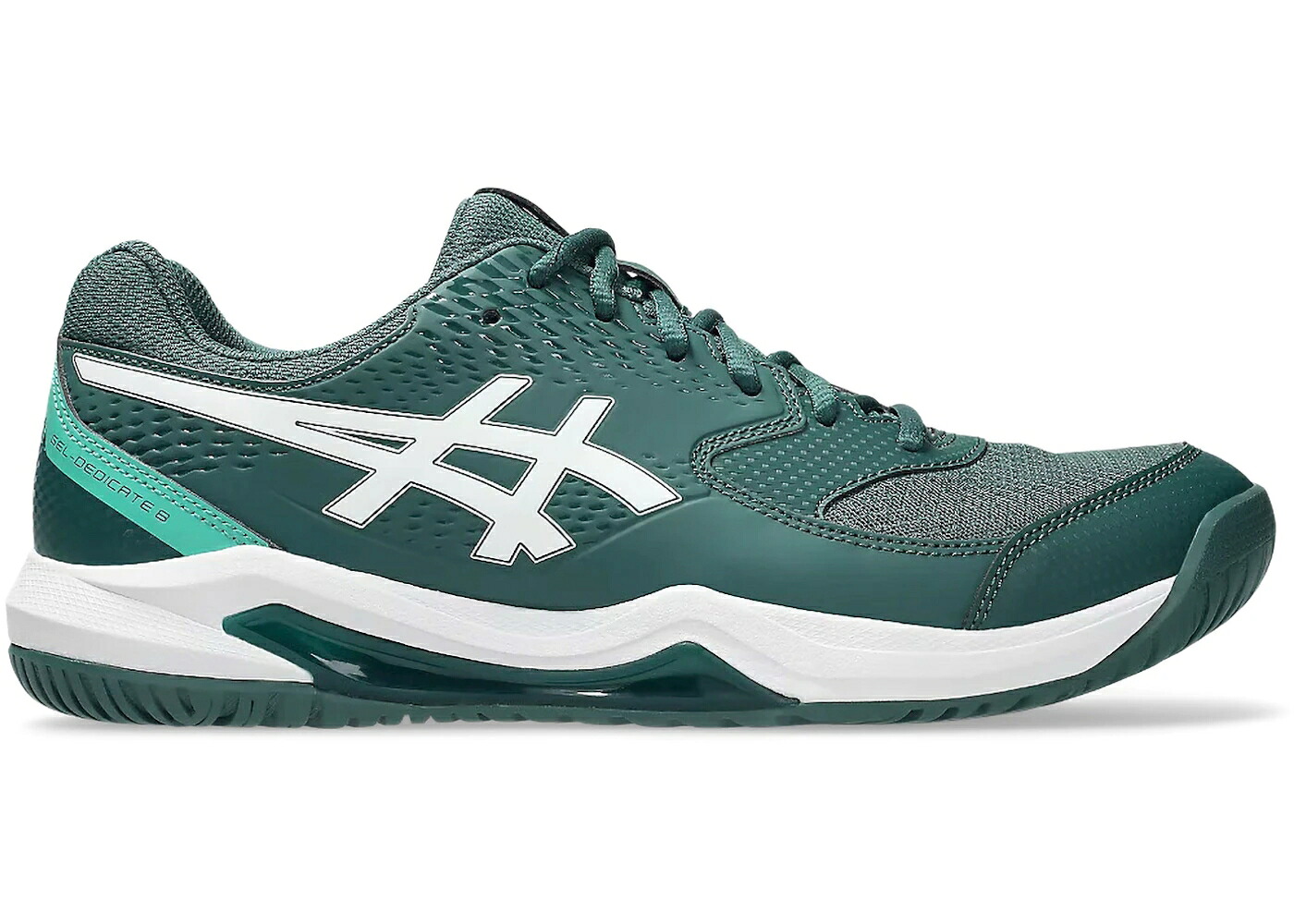 アシックス 白いこと 白いこと スニーカー メンズ ASICS GEL-DEDICATE 8 DARK NEPTUNE WHITE / DARK NEPTUNE WHITE