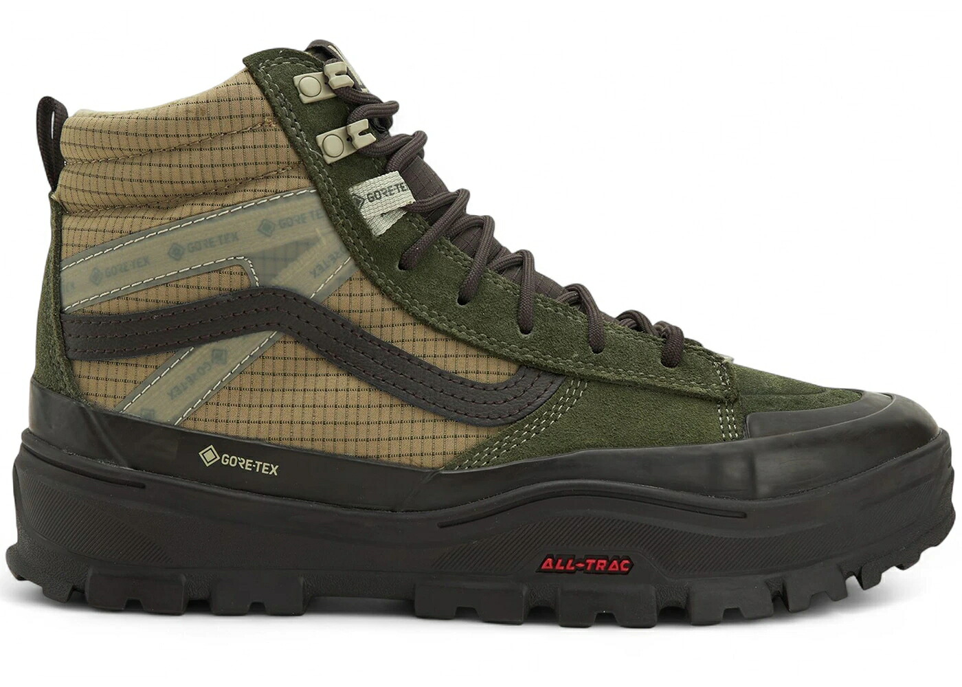 ヴァンズ バンズ 滑る御機嫌 ゴアテックス 緑 緑であること 赤銅色 赤銅色 スニーカー メンズ VANS MTE SK8-HI GORE-TEX INSULATED DARK GREEN BROWN / DARK GREEN DARK BROWN