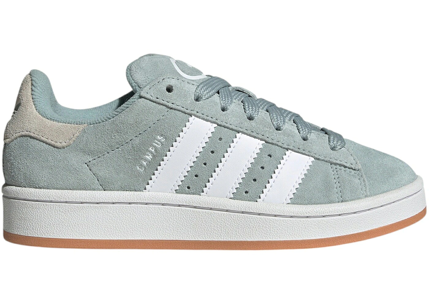 アディダス キャンパス 白色 ホワイト ジュニア キッズ ADIDAS CAMPUS 00S WONDER SAGE WHITE GUM (GS) / WONDER SAGE CLOUD WHITE GUM ベビー マタニティ スニーカー|スニケス