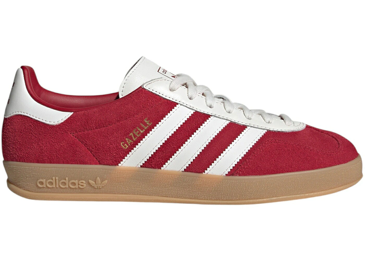 アディダス ガゼル 野球クラブ 制覇 赤 赤いこと 白いこと 白いこと 中核グループ スニーカー メンズ ADIDAS GAZELLE INDOOR TEAM VICTORY RED WHITE GUM / TEAM VICTORY RED CORE WHITE GUM