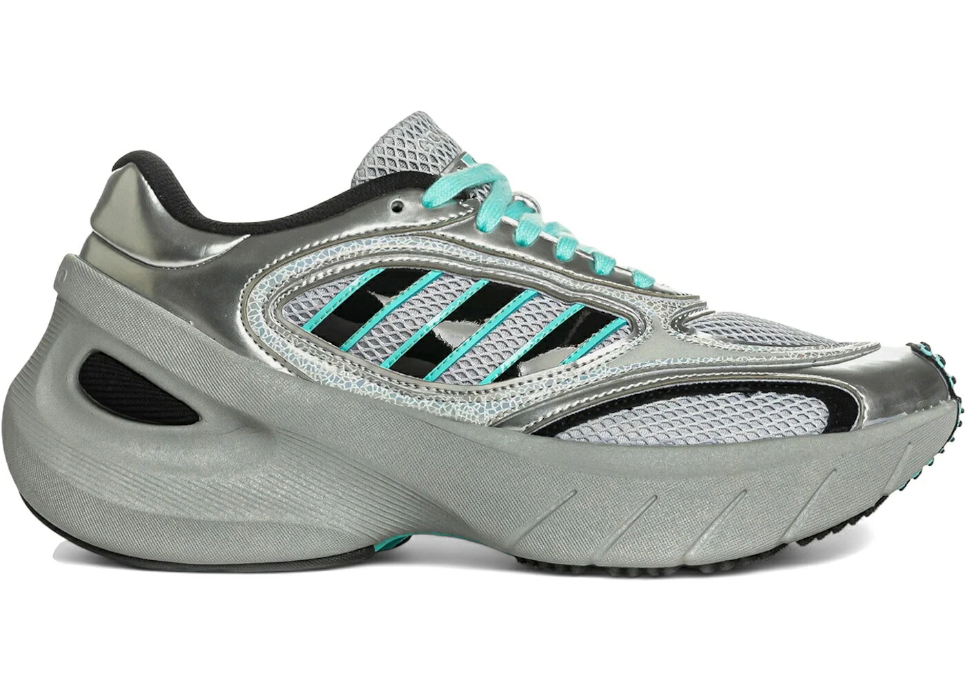 アディダス アディゼロ しろがね色 しろがね色 青碧 青碧 スニーカー メンズ ADIDAS ADIZERO GOUKANA SILVER LIGHT BLUE / SILVER LIGHT BLUE