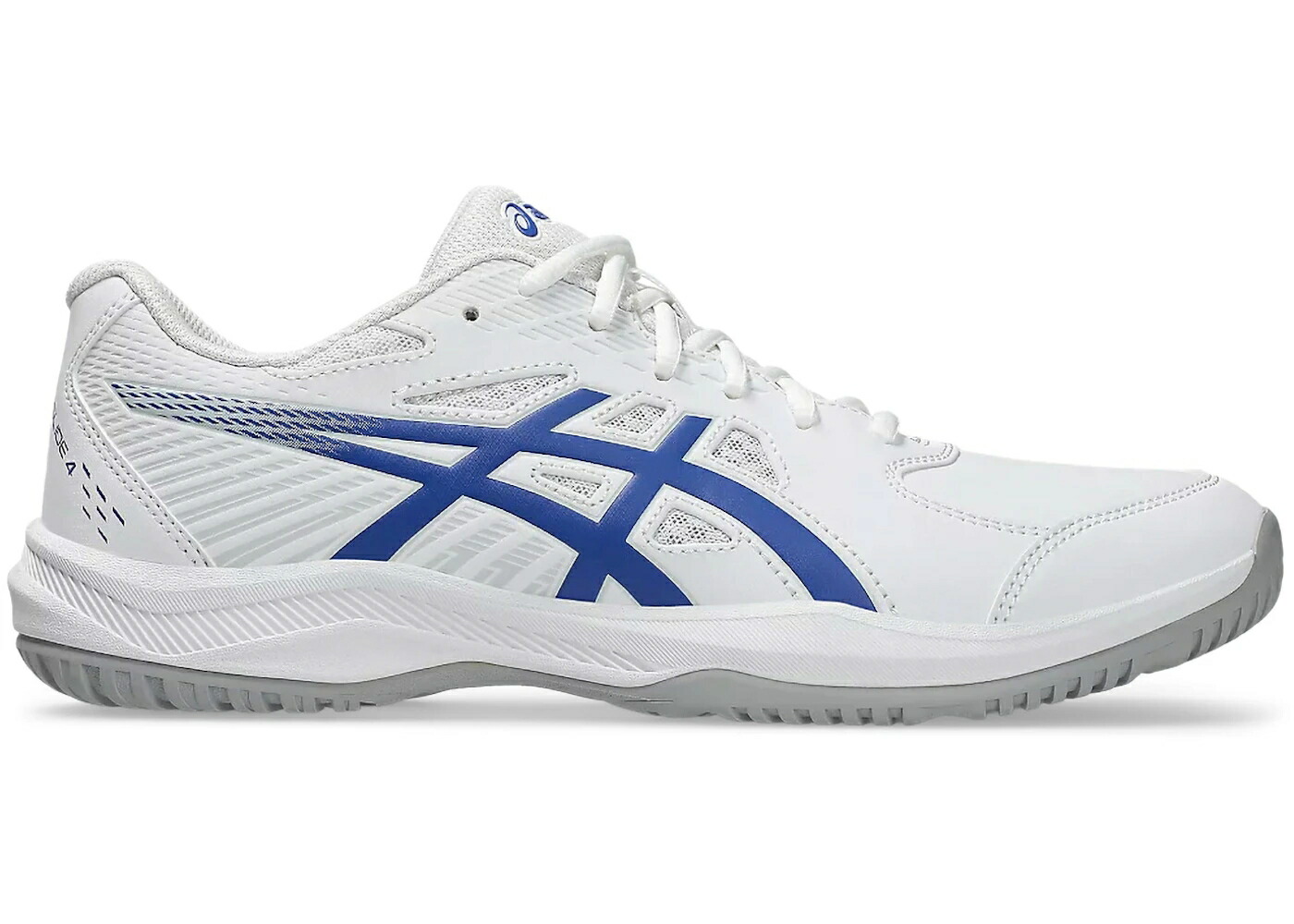 アシックス 厚地の外套 サンダル 白いこと 白いこと スニーカー メンズ ASICS COURT SLIDE 4 WHITE DARK COBALT / WHITE DARK COBALT