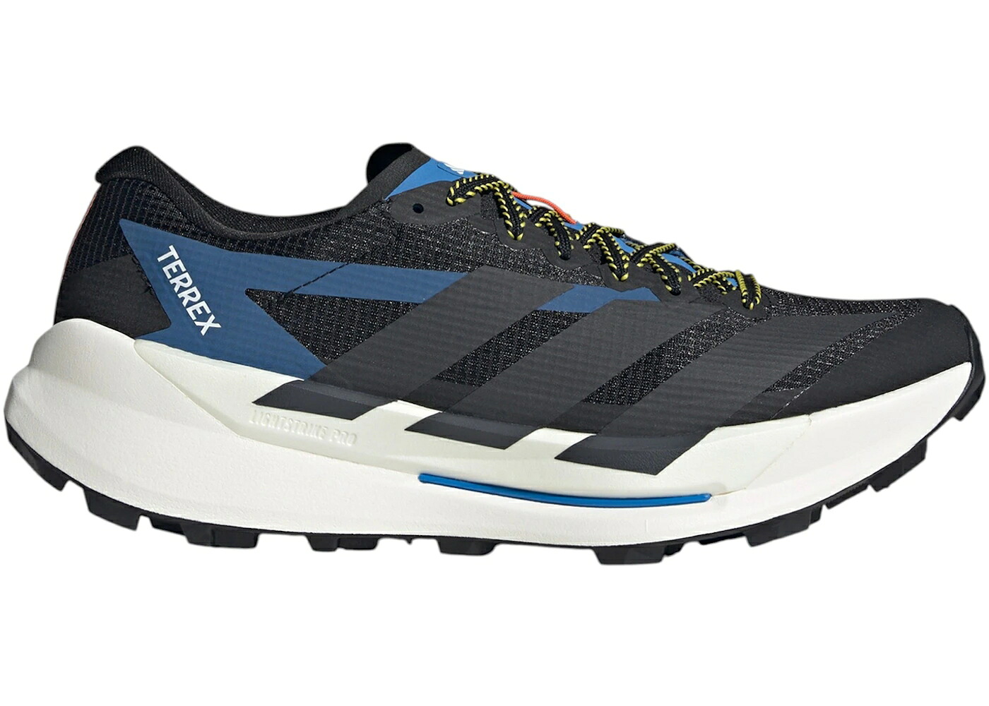 アディダス 黒いこと 黒いこと 炭素 青碧 青碧 中核グループ スニーカー メンズ ADIDAS TERREX AGRAVIC TT TRAIL BLACK CARBON RAY BLUE / CORE BLACK CARBON RAY BLUE
