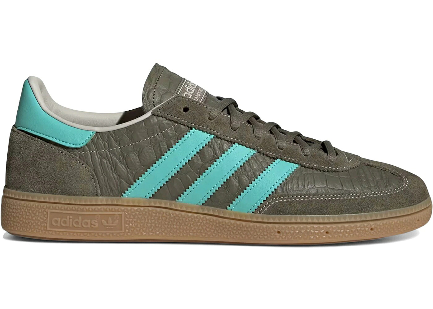 アディダス ハンドボール スペシアル オリーブ スニーカー メンズ ADIDAS HANDBALL SPEZIAL OLIVE STRATA ACID MINT / OLIVE STRATA ACID MINT GUM