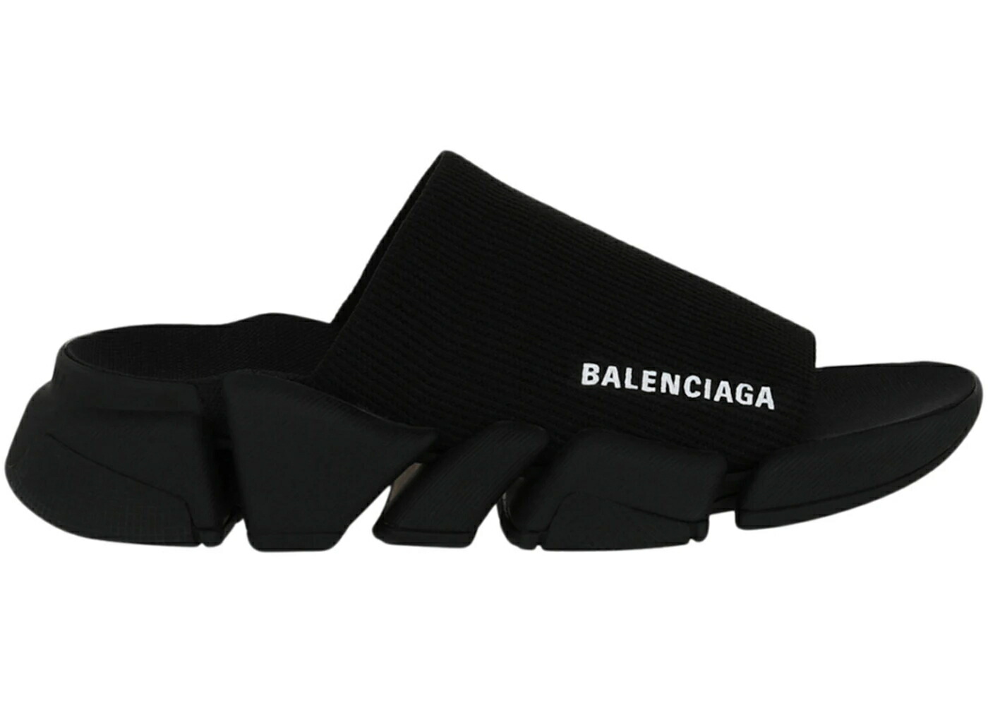 バレンシアガ 機敏さ 黒いこと 黒いこと 2.0 WOMEN\u0027S スニーカー レディース BALENCIAGA SPEED SLIDES BLACK (WOMEN\u0027S) /