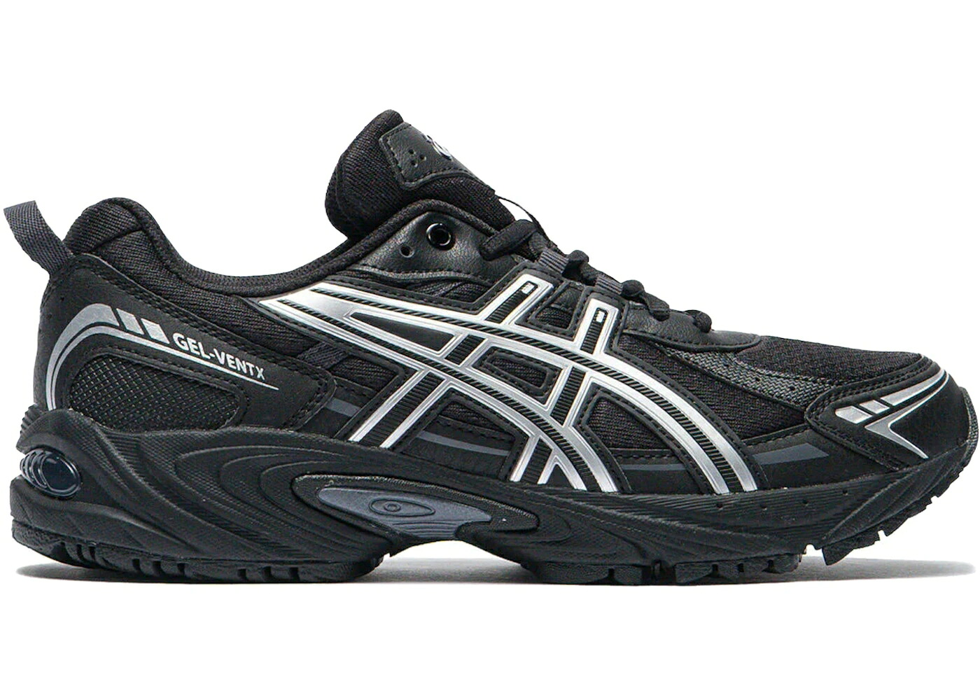 アシックス 黒いこと 黒いこと 純一無雑 しろがね色 しろがね色 スニーカー メンズ ASICS GEL-VENTX BLACK PURE SILVER / BLACK PURE SILVER