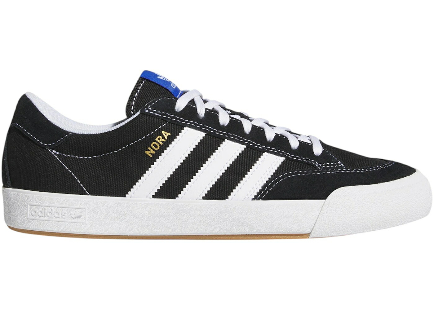 アディダス 黒いこと 黒いこと 白いこと 白いこと 中核グループ 青碧 青碧 スニーカー メンズ ADIDAS NORA BLACK WHITE / CORE BLACK CLOUD WHITE BLUE BIRD
