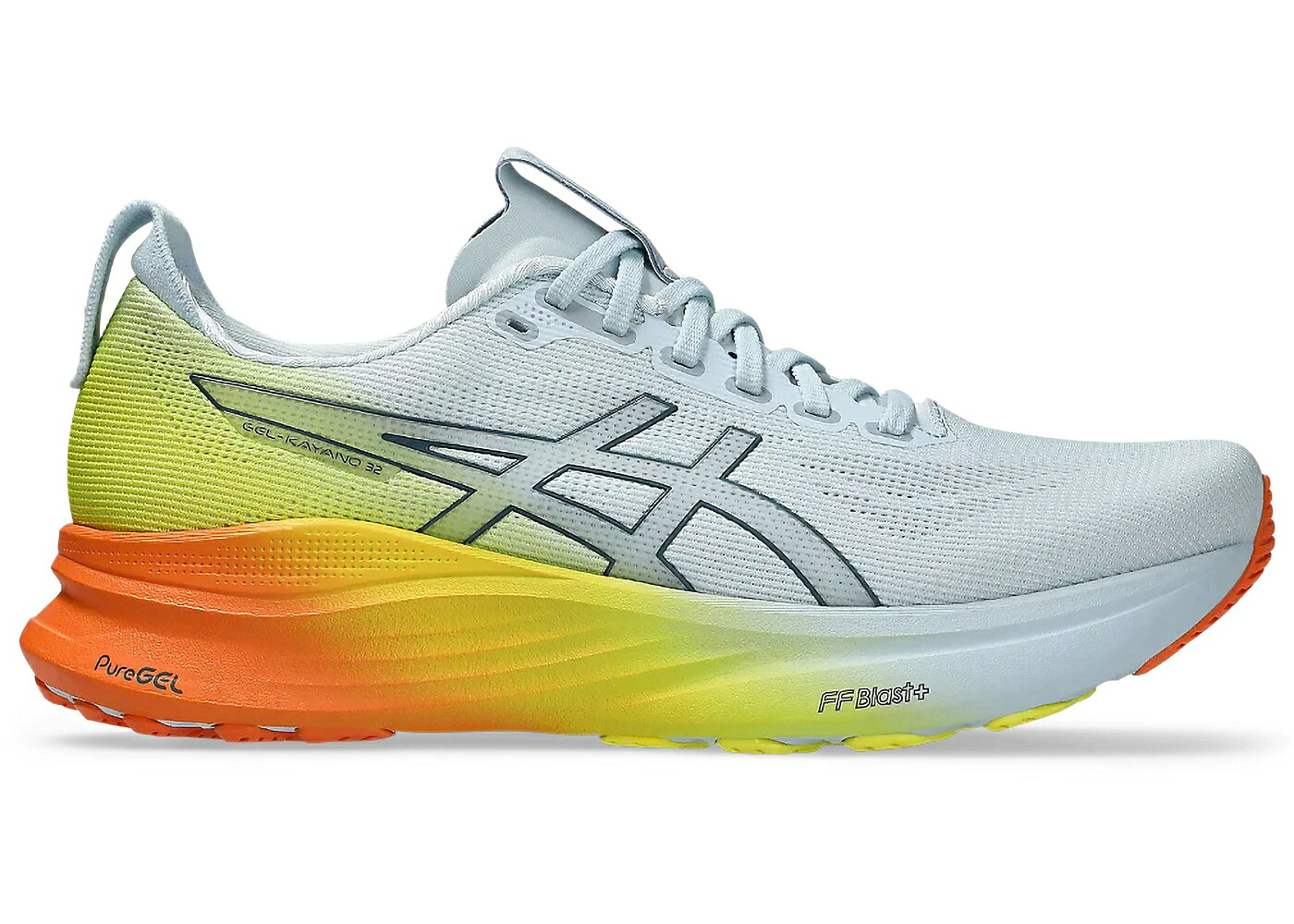 アシックス 天の原 スニーカー メンズ ASICS GEL-KAYANO 32 SUNNY SIZZLE / SKY LEMON SPARK