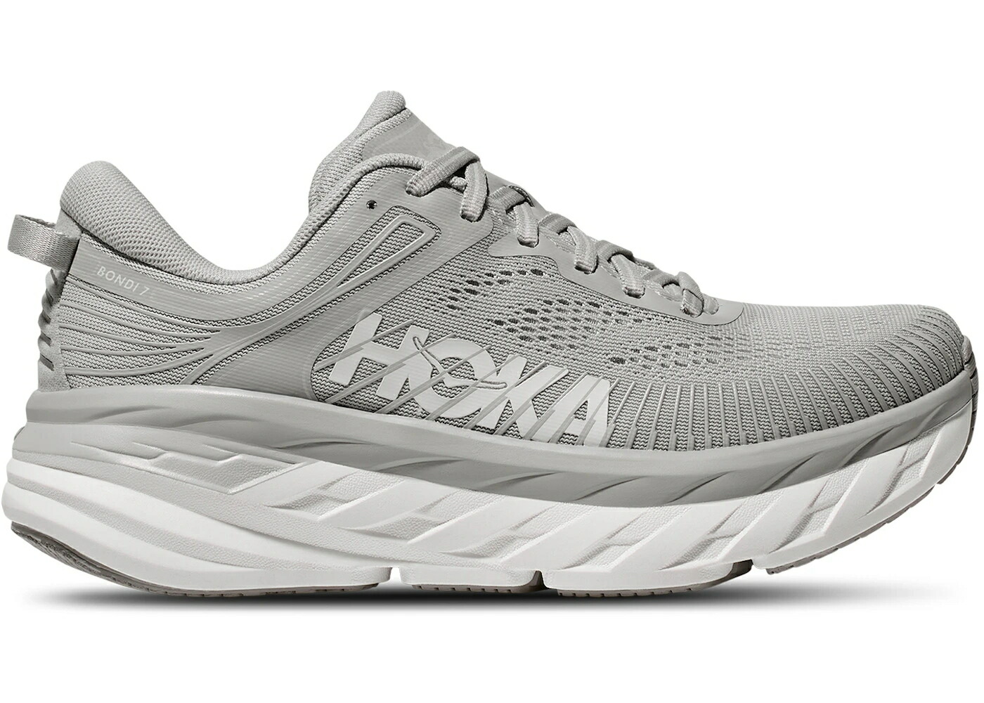 ホカオネオネ 白色 ホワイト スニーカー メンズ HOKA ONE ONE HOKA ONE BONDI 7 HARBOR MIST WHITE / HARBOR MIST WHITE|スニケス
