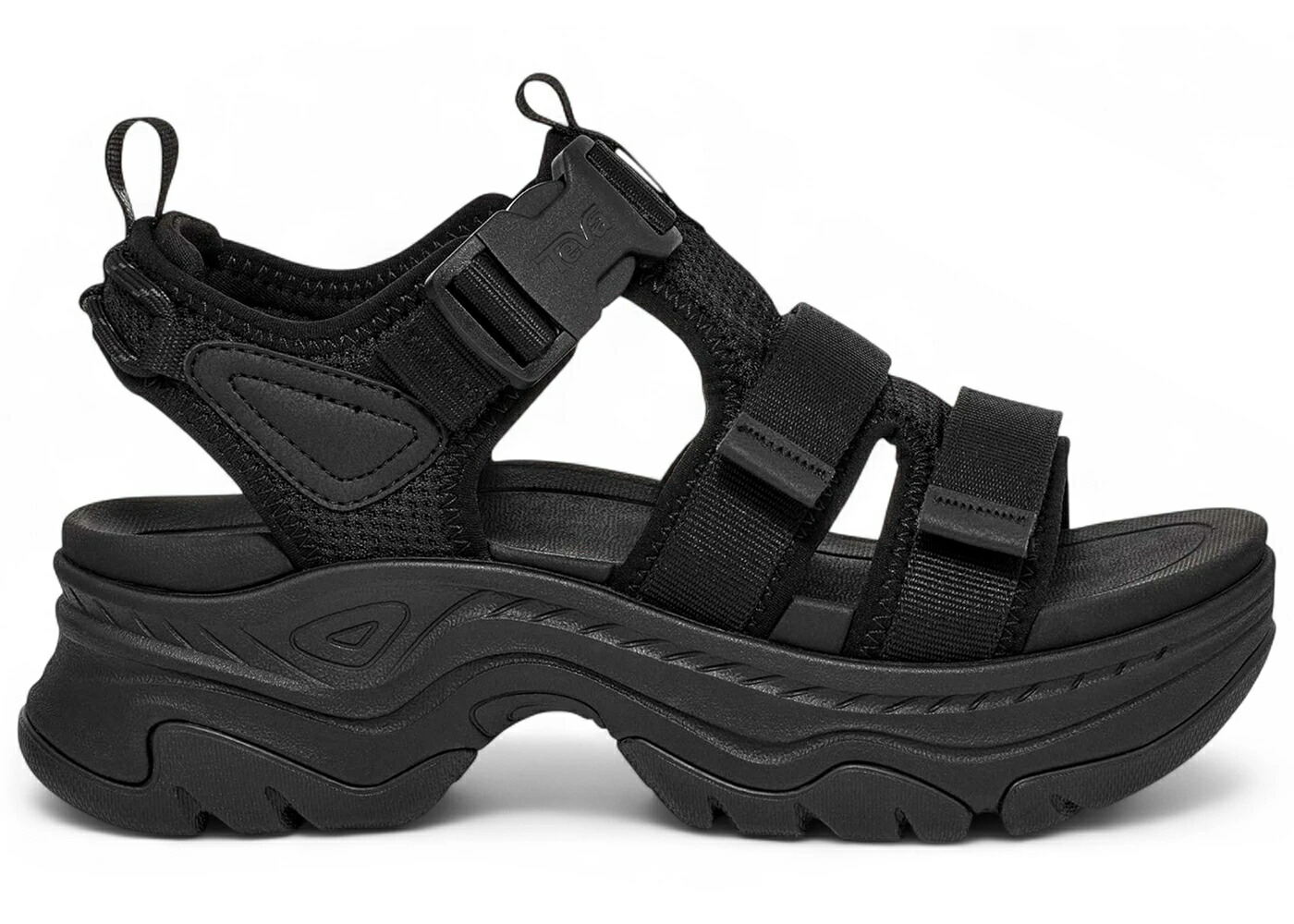 テバ ハリケイン 黒いこと 黒いこと WOMEN\u0027S スニーカー レディース TEVA HURRICANE AMPSOLE GAILA SANDAL BLACK (WOMEN\u0027S) /