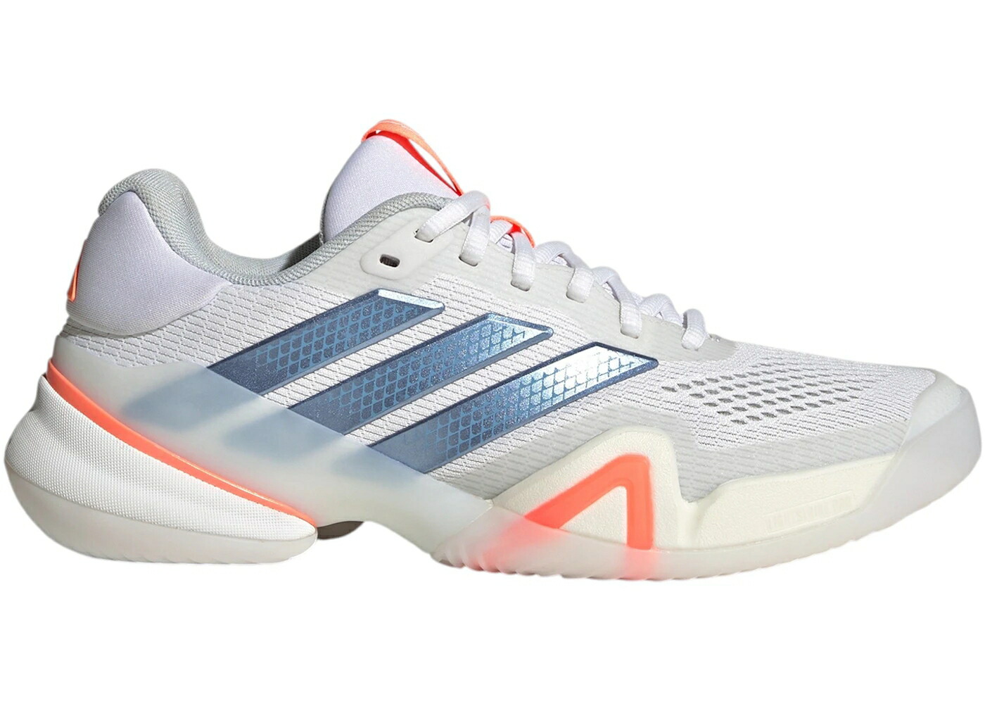 アディダス 防柵 白いこと 白いこと 青碧 青碧 橙 オレンジ色 WOMEN\u0027S スニーカー レディース ADIDAS BARRICADE 14 WHITE HALO BLUE ORANGE (WOMEN\u0027S) / CLOUD WHITE HALO BLUE BEAM