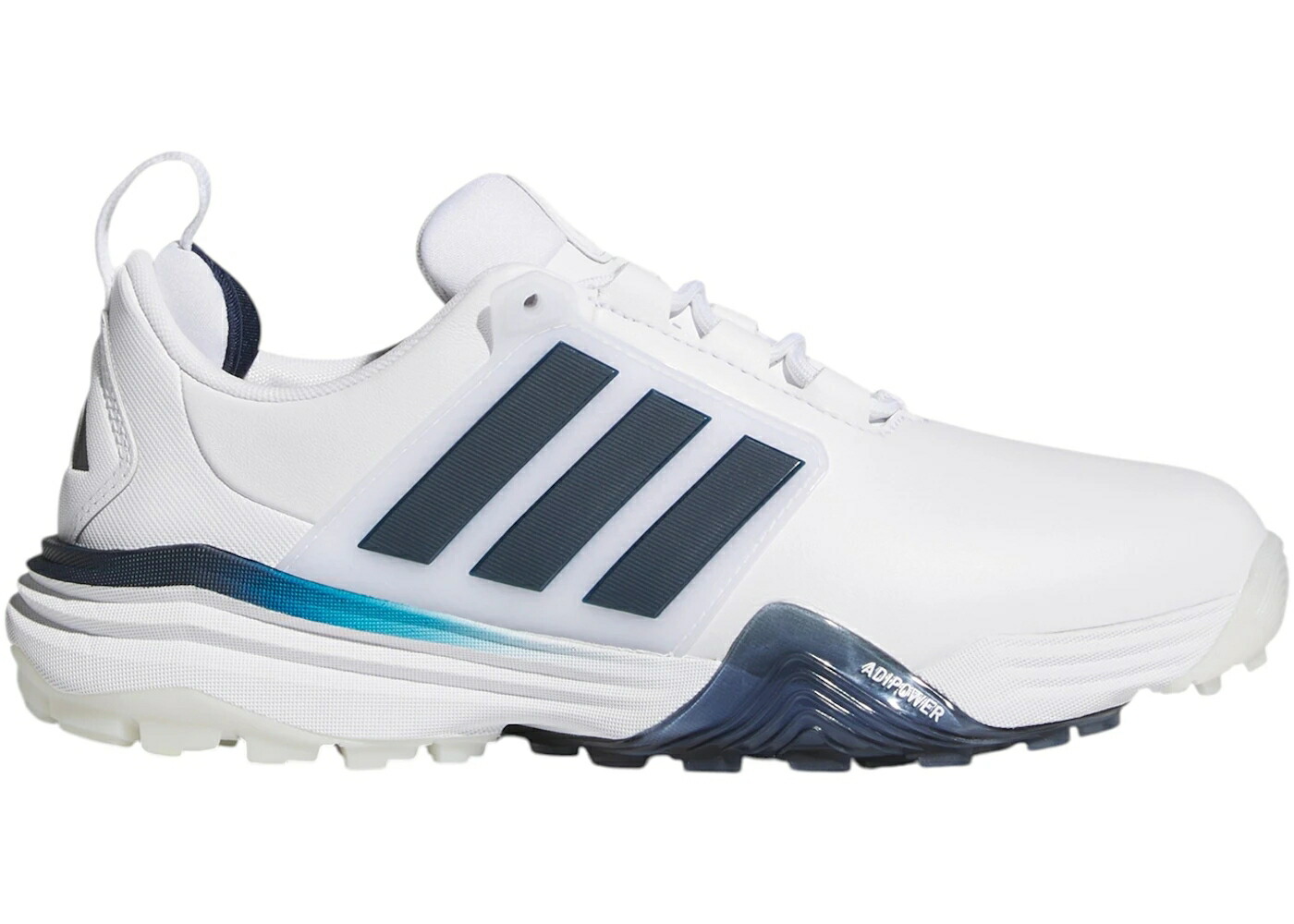 アディダス ゴルフ 白いこと 白いこと 紺色 米国海軍 WOMEN\u0027S スニーカー レディース ADIDAS ADIPOWER 26 SPIKELESS GOLF WHITE COLLEGIATE NAVY (WOMEN\u0027S) / CLOUD WHITE COLLEGIATE NAVY