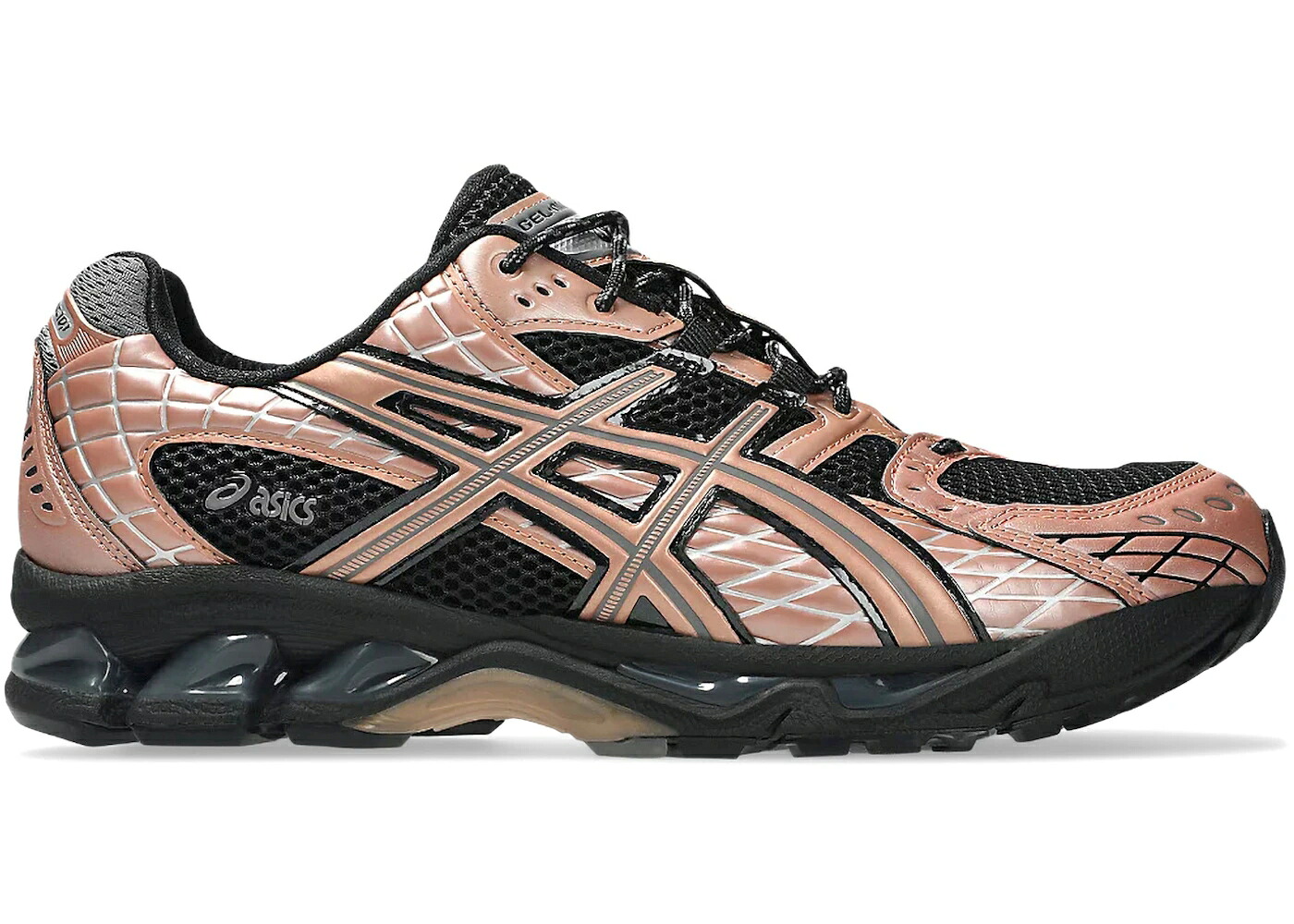 アシックス 黒いこと 黒いこと さくら色 ゴールド 10.1 スニーカー メンズ ASICS GEL-NIMBUS BLACK ROSE GOLD / BLACK ROSE GOLD
