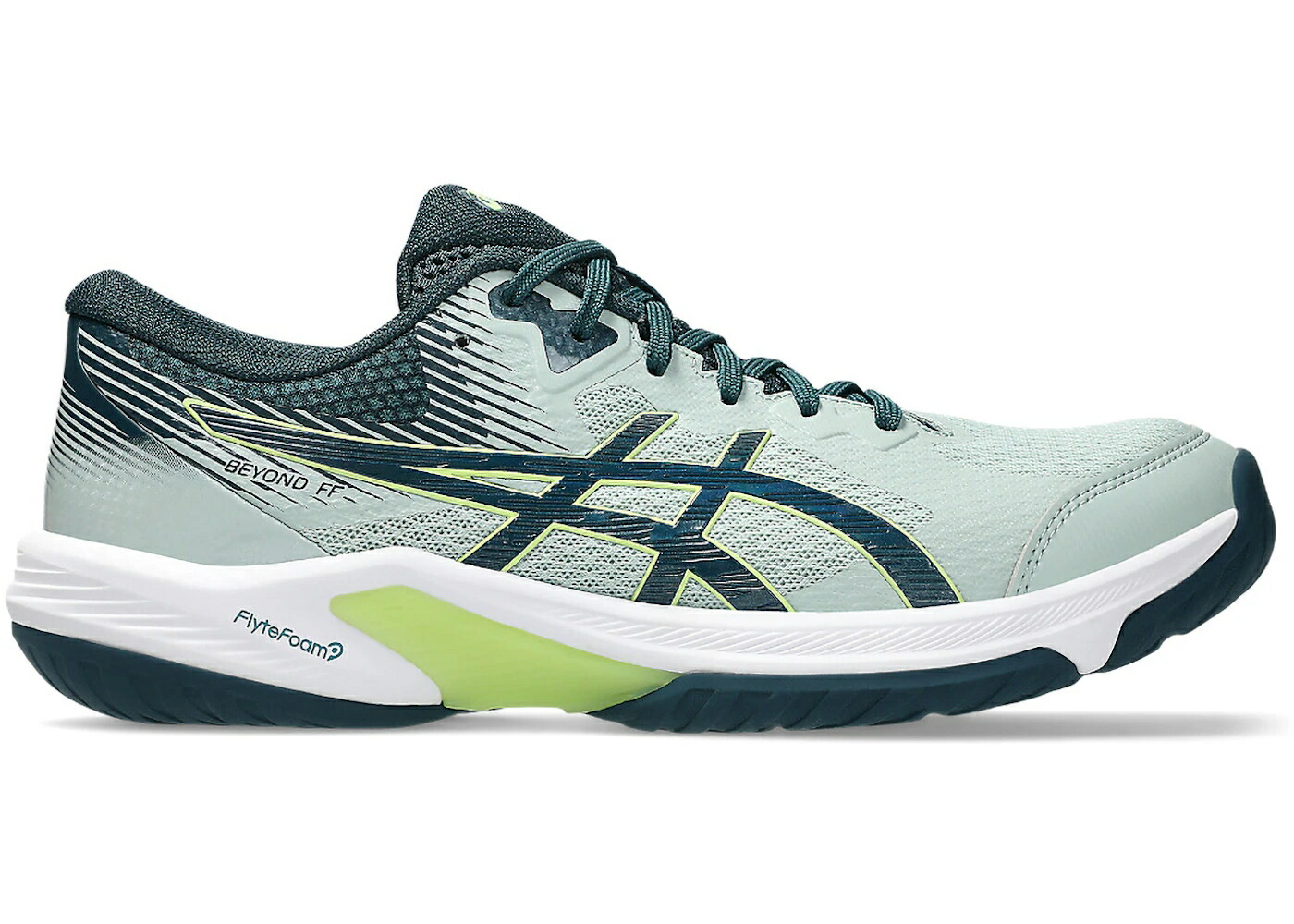 アシックス スニーカー メンズ ASICS BEYOND FF LICHEN ROCK TRANQUIL TEAL / LICHEN ROCK TRANQUIL TEAL