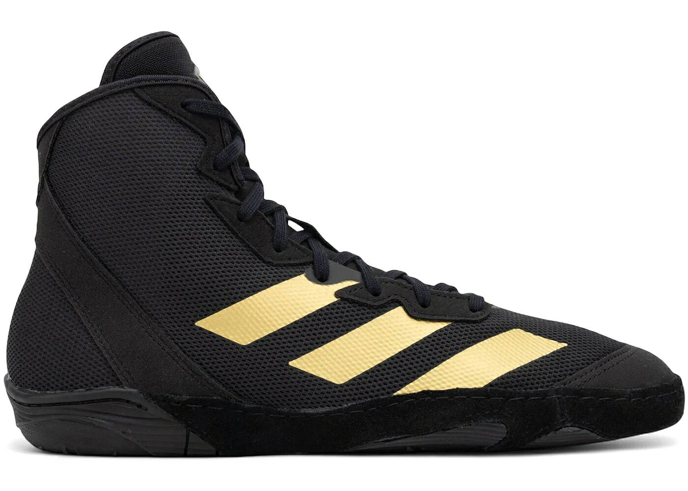 アディダス アディゼロ 黒いこと 黒いこと ゴールド 中核グループ 白いこと 白いこと スニーカー メンズ ADIDAS ADIZERO MAT WIZARD 6 BLACK GOLD METALLIC / CORE BLACK GOLD METALLIC WHITE