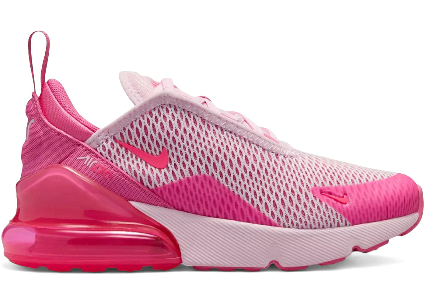 ナイキ マックス ピンク 白色 ホワイト エアマックス ジュニア キッズ NIKE AIR MAX 270 PINK FOAM PINKSICLE (PS) / PINK FOAM PINKSICLE WHITE HYPER ベビー マタニティ スニーカー｜スニケス