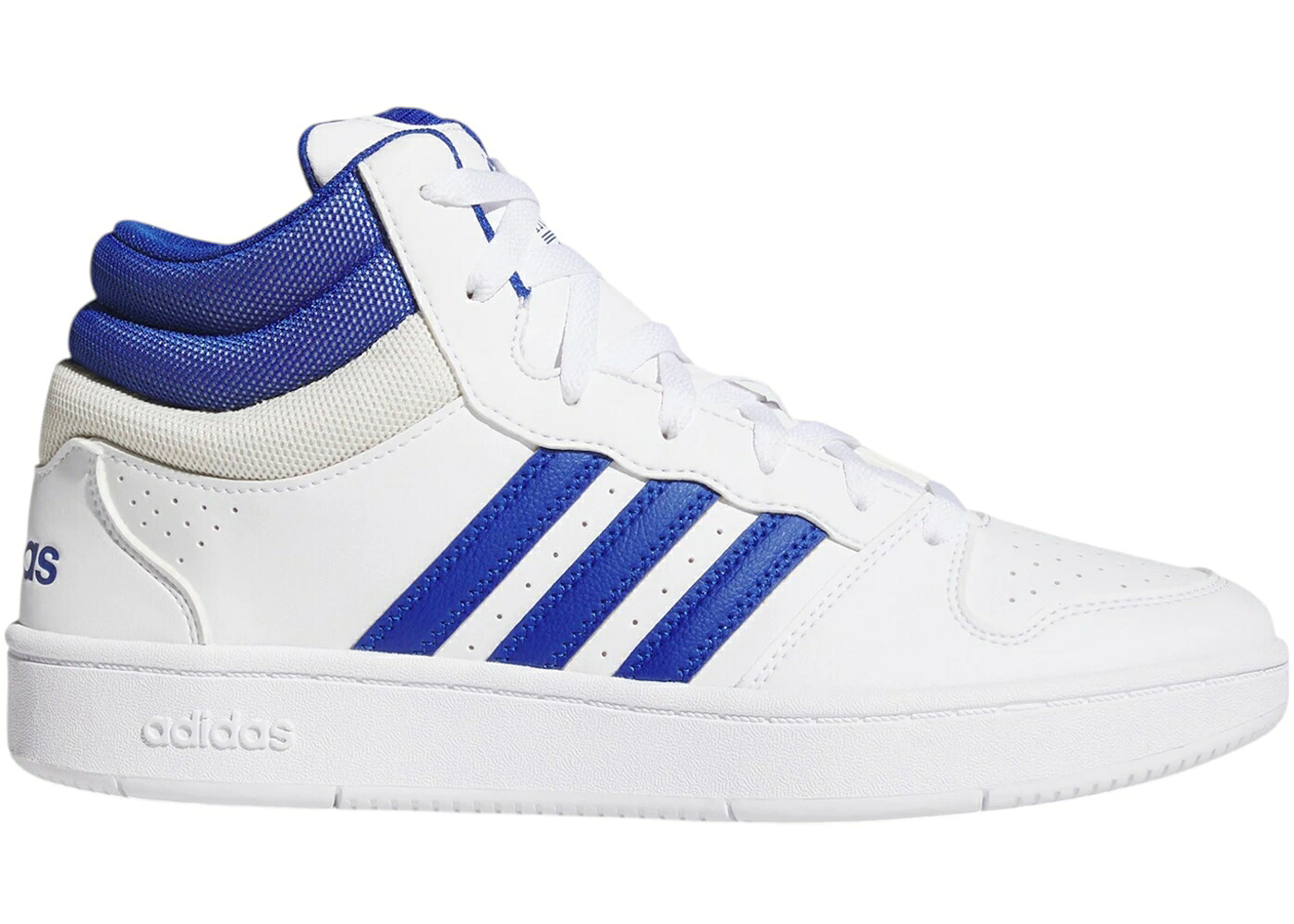 アディダス ミッド 古典派音楽 白いこと 白いこと 青み 青色 スニーカー メンズ ADIDAS HOOPS MID CLASSIC WHITE ROYAL BLUE / CLOUD WHITE ROYAL BLUE ORBIT