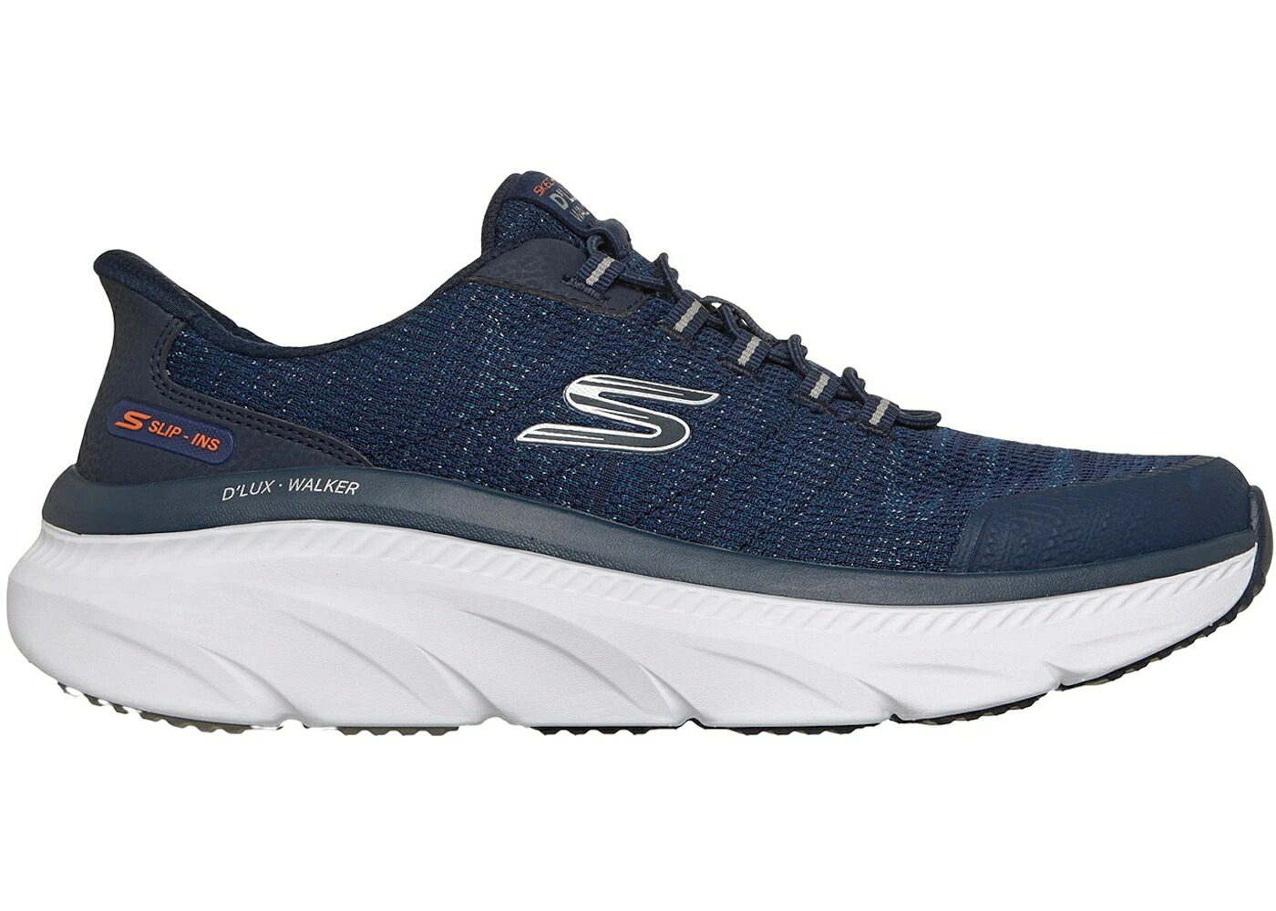 スケッチャーズ 紺色 米国海軍 D\u0027LUX 3.0 スニーカー メンズ SKECHERS SLIP-INS RELAXED FIT WALKER DREVVEN NAVY /